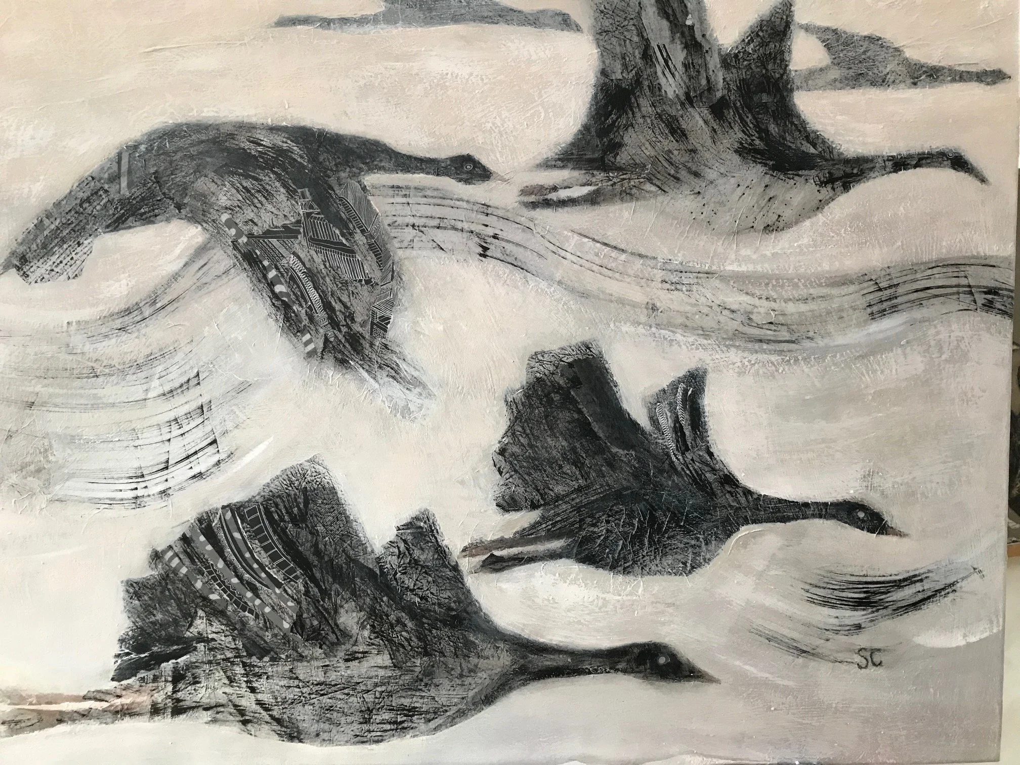Susan Cook, Geese Returning