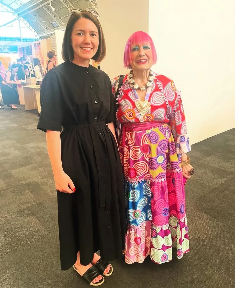 The iconic Dame Zandra Rhodes 🩷

Dame Zandra opened the 40th New Designers graduate showcase last night, marking the start of an exciting week of opportunities for my students from Edinburgh College of Art 🙌🏼

📷 Thankyou Collette for the lovely p