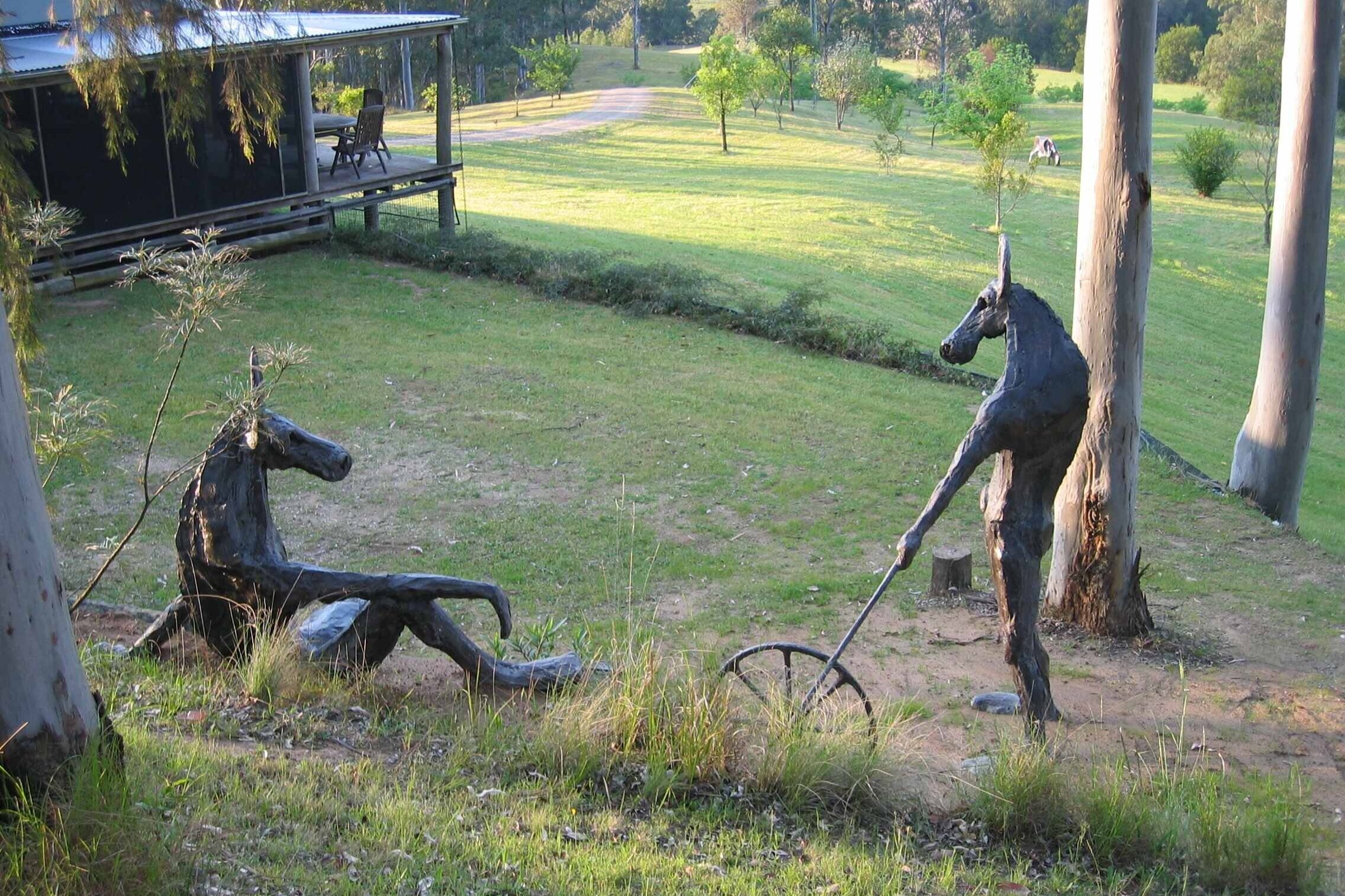 "The Boys" Private Commission Congewai NSW 2004
Acrylic resin, Steel