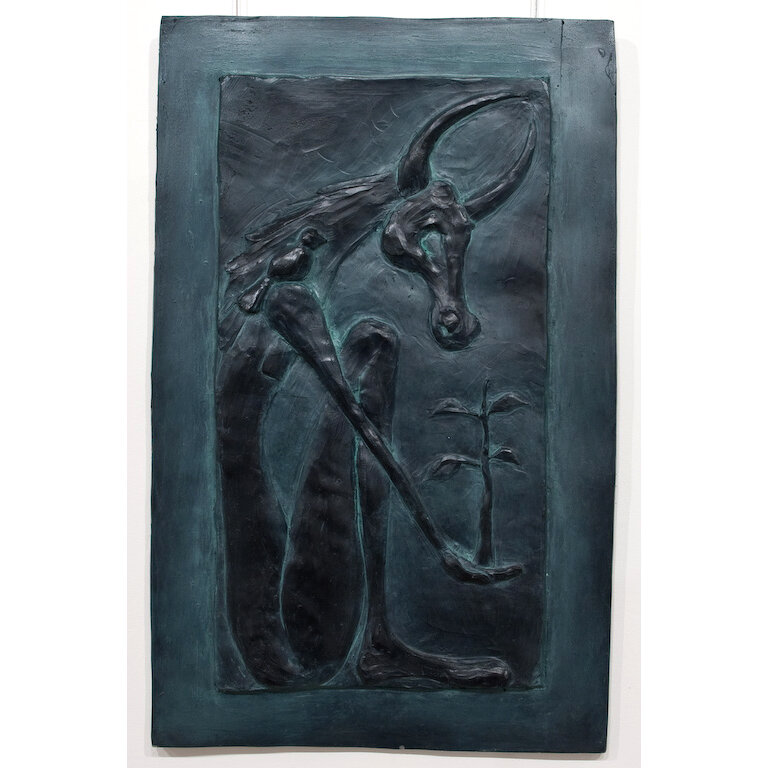 "Nurturing Growth" 2007
Wood, acrylic resin