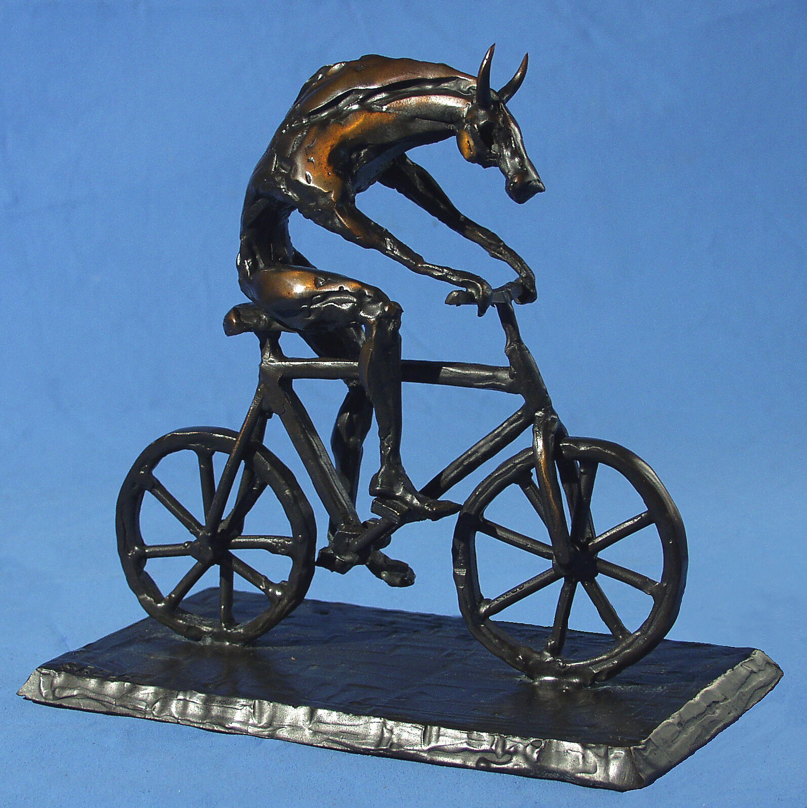 "Speed Demon I" 2004
Bronze
30x25x15cm