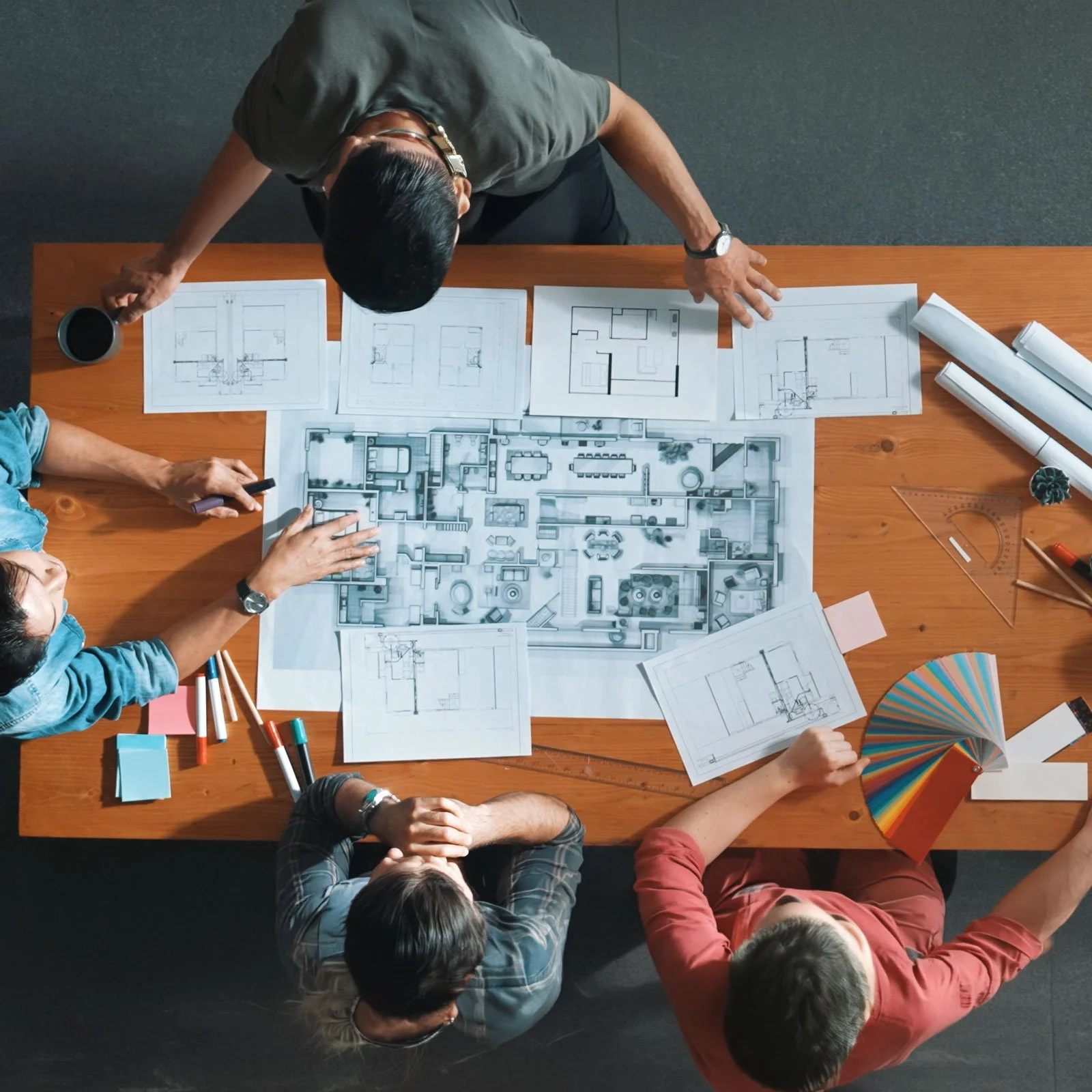 Projektkoordination bei Mayrbau