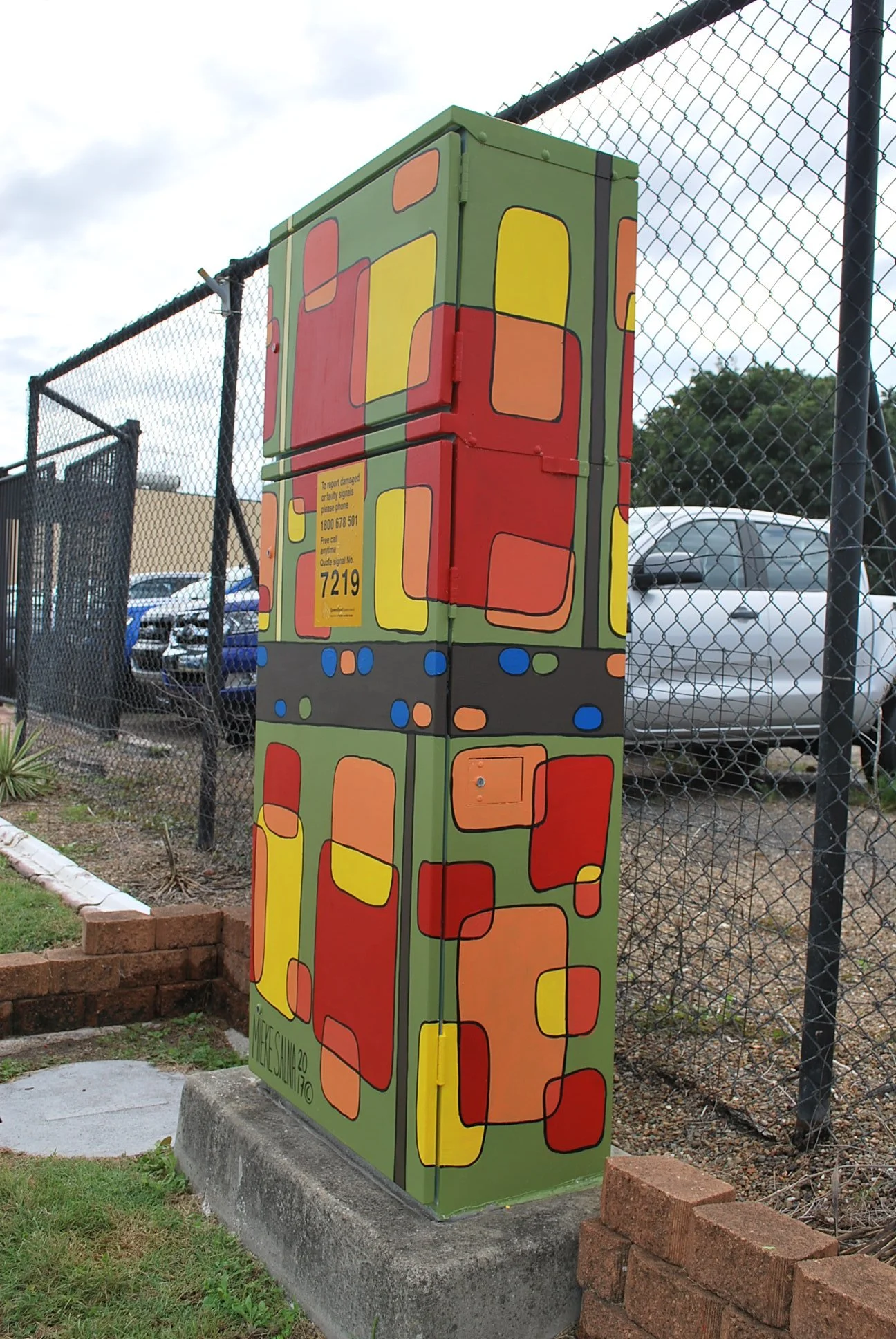 Artbymieke_traffic signal box_Currimundi