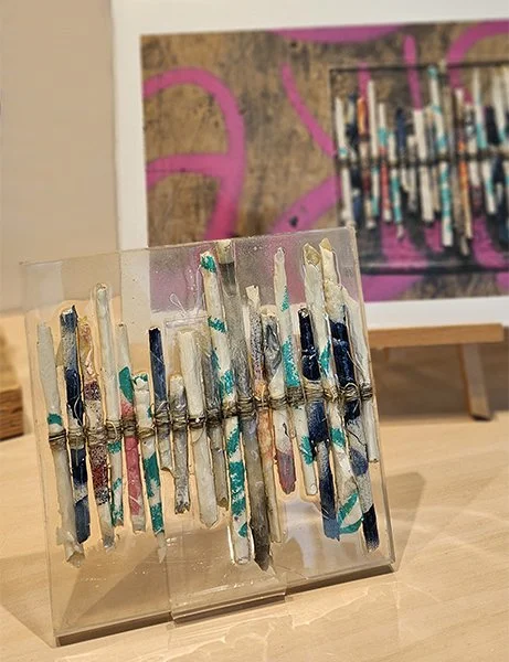 Wall Stories, sculptural installation, found surfaces, urban remnants, sculpture, availability