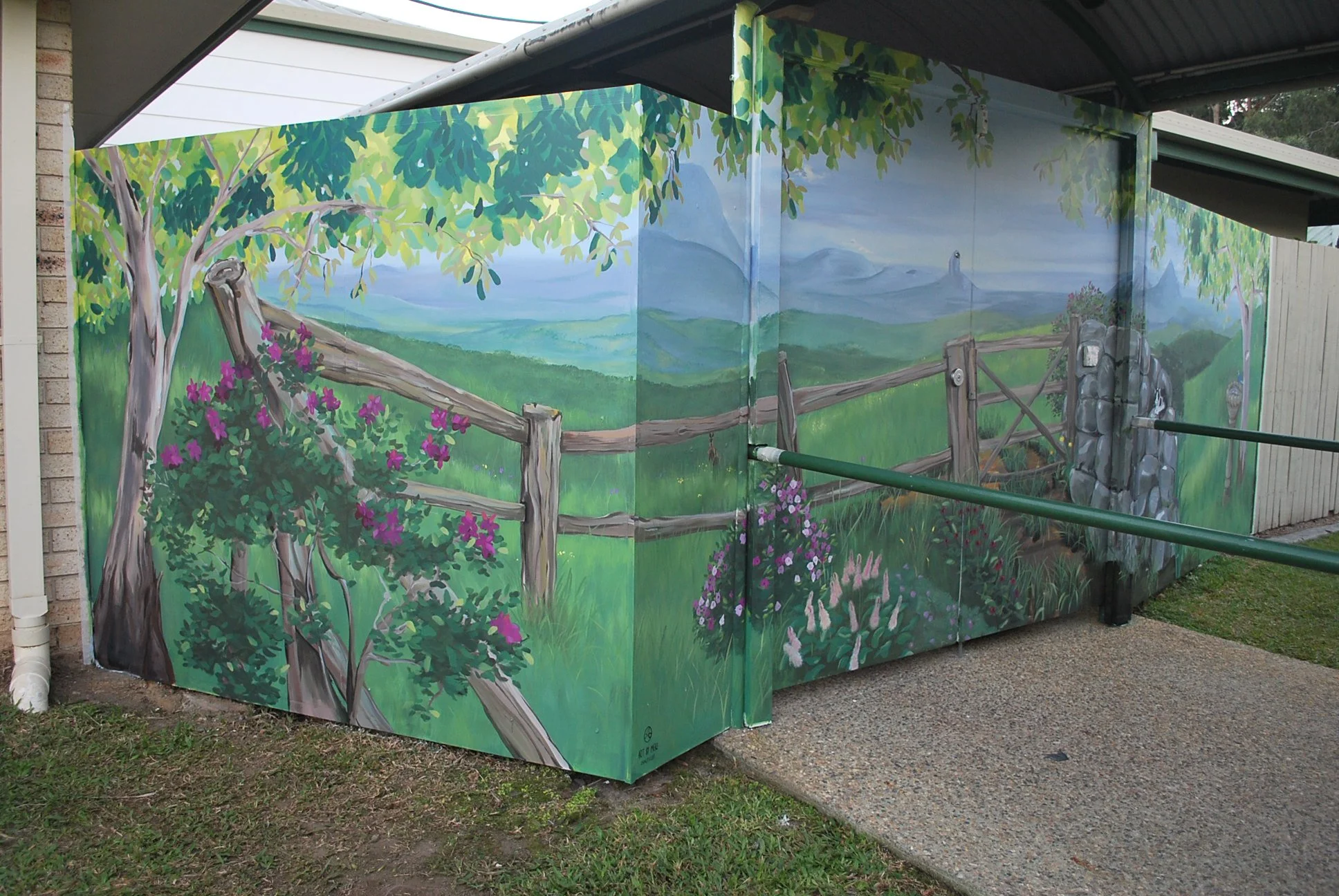 Artbymieke_Adventist Aged care mural