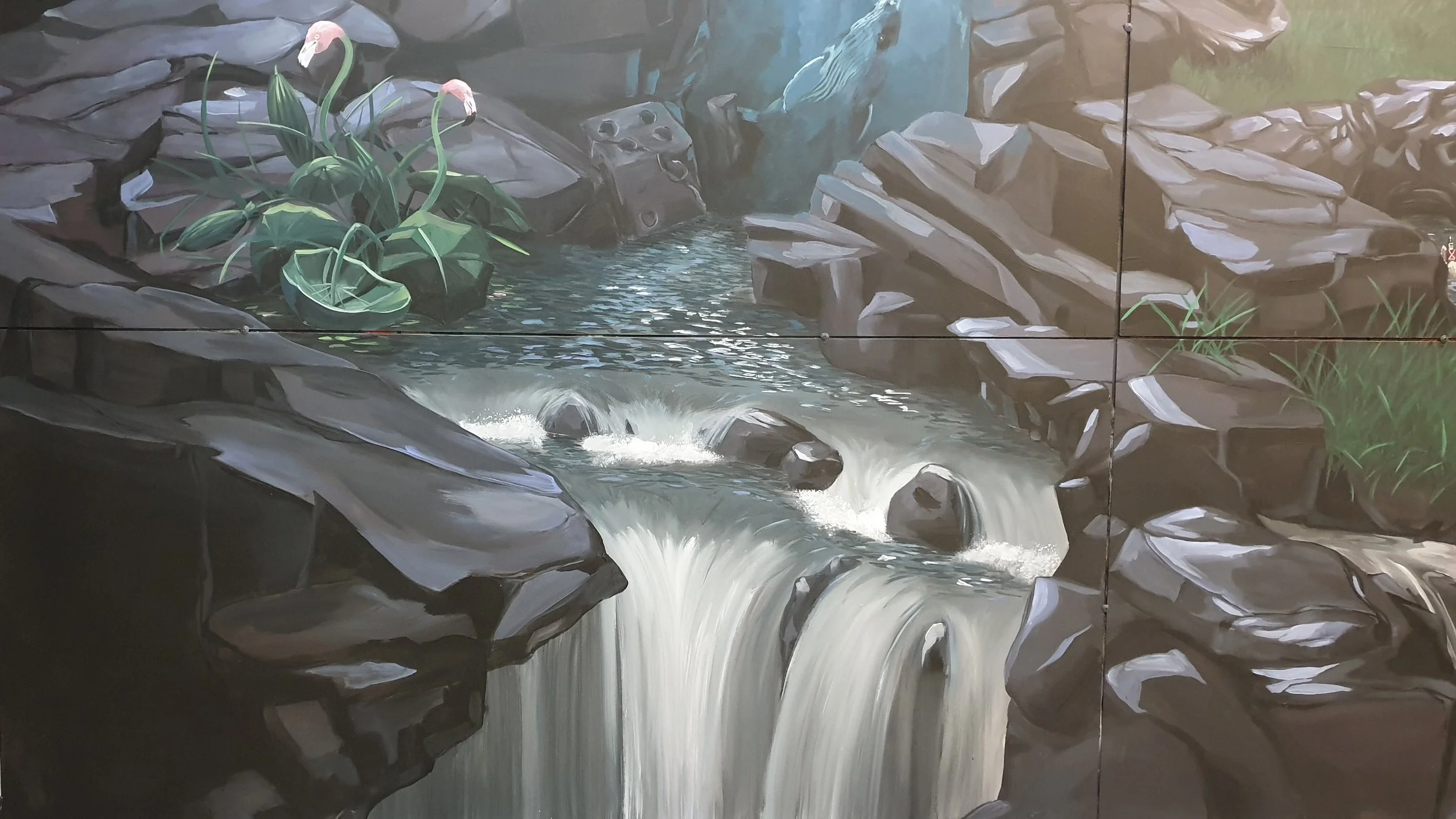 Artbymieke_illusion wall_detail_waterfall