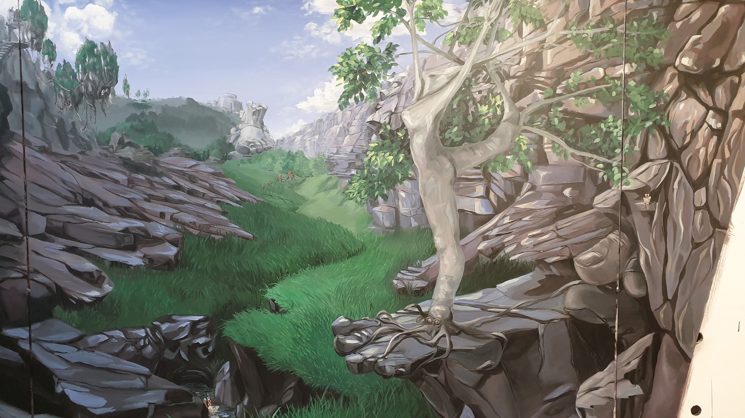 Artbymieke_illusion wall_detail_ballerina