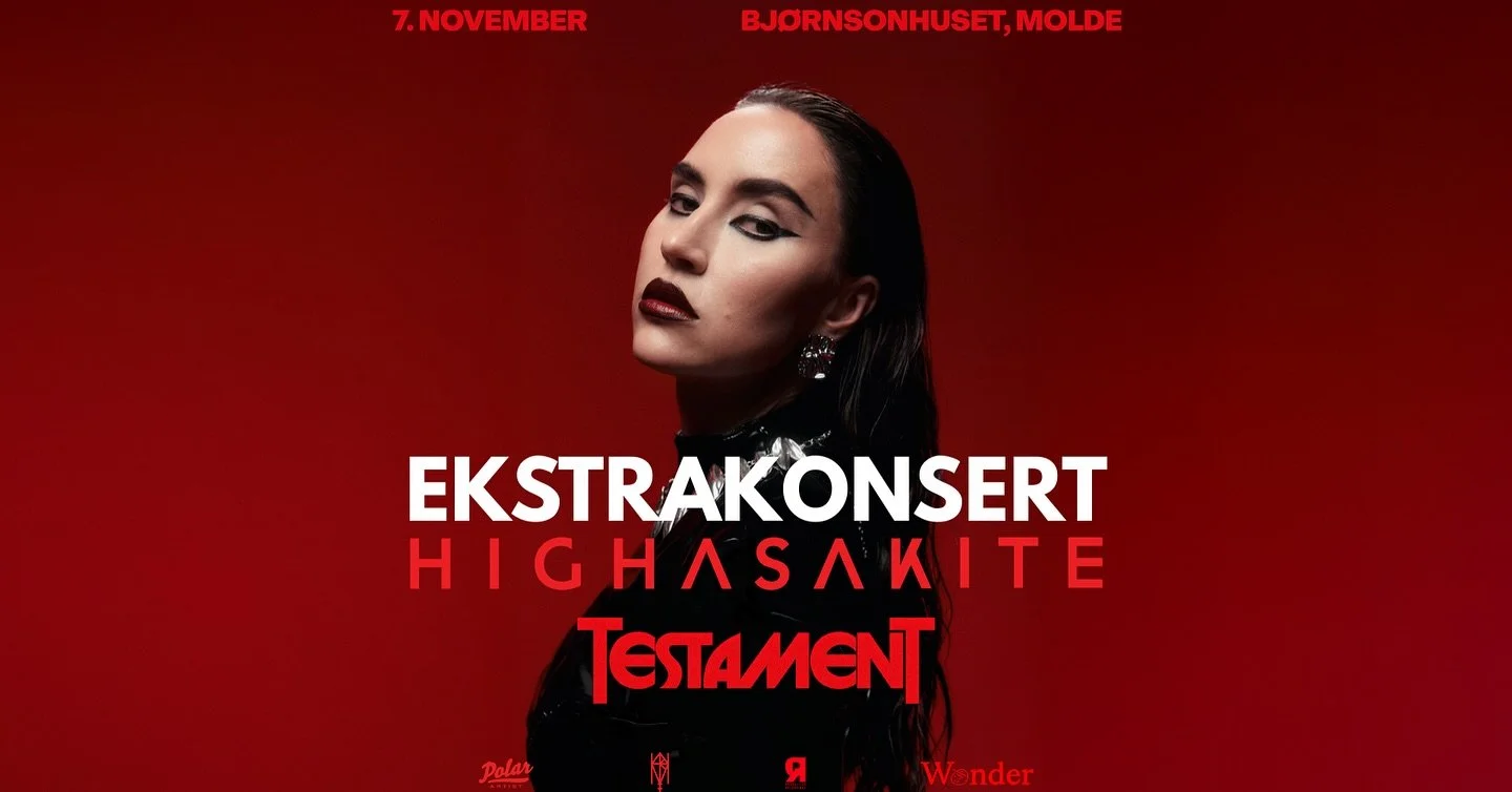 WOW - Highasakite 7. november p&aring; Bj&oslash;rnsonhuset blei utsolgt p&aring; rekordtid!! Da m&aring; man bare sette opp ekstrakonsert samme dag, ordin&aelig;rt billettsalg fra fredag 12. september kl. 10:00🤩 Tusen takk kj&aelig;re Molde og omeg
