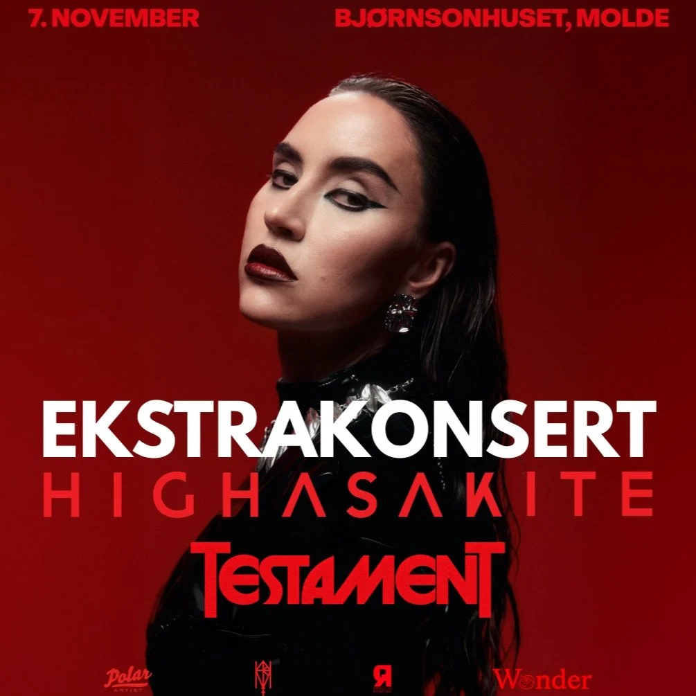 Den f&oslash;rste konserten med Highasakite blei utsolgt p&aring; rekortid, i morgen slipper vi billettene til ekstrakonserten klokken 10:00🤩

Billetter kan kj&oslash;pes her via link i bio, tikkio.com eller myldr.as! 

PS! Til ekstrakonserten har v