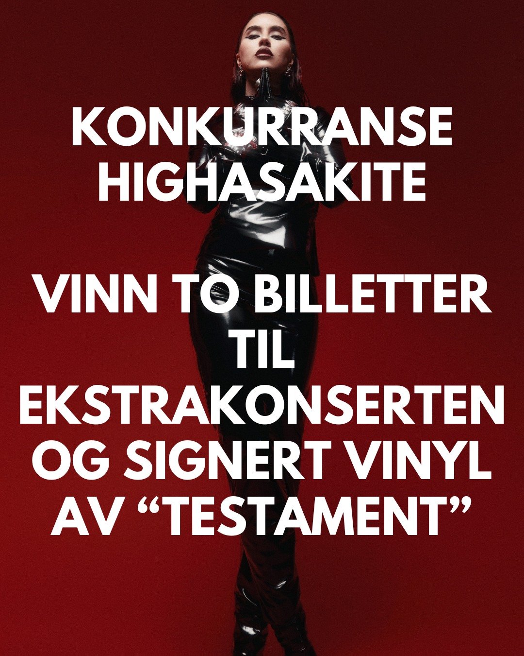 KONKURRANSE! Wow, for en interesse det har v&aelig;rt og er rundt de to konsertene til Highasakite p&aring; Bj&oslash;rnsonhuset f&oslash;rstkommende fredag! I den anledning kj&oslash;rer vi p&aring; med en konkurranse hvor du kan vinne to billetter 