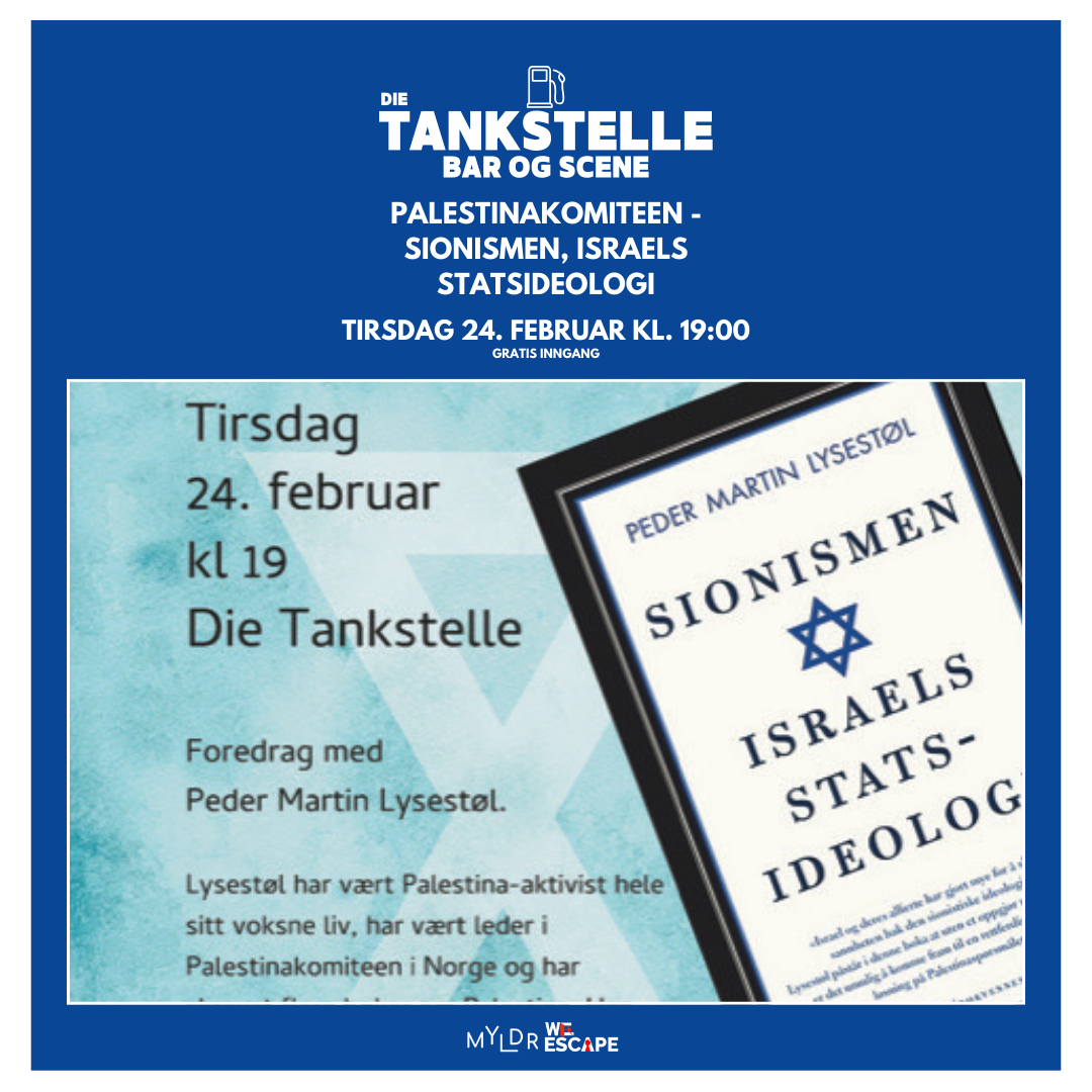 PALESTINAKOMITEEN - SIONISMEN