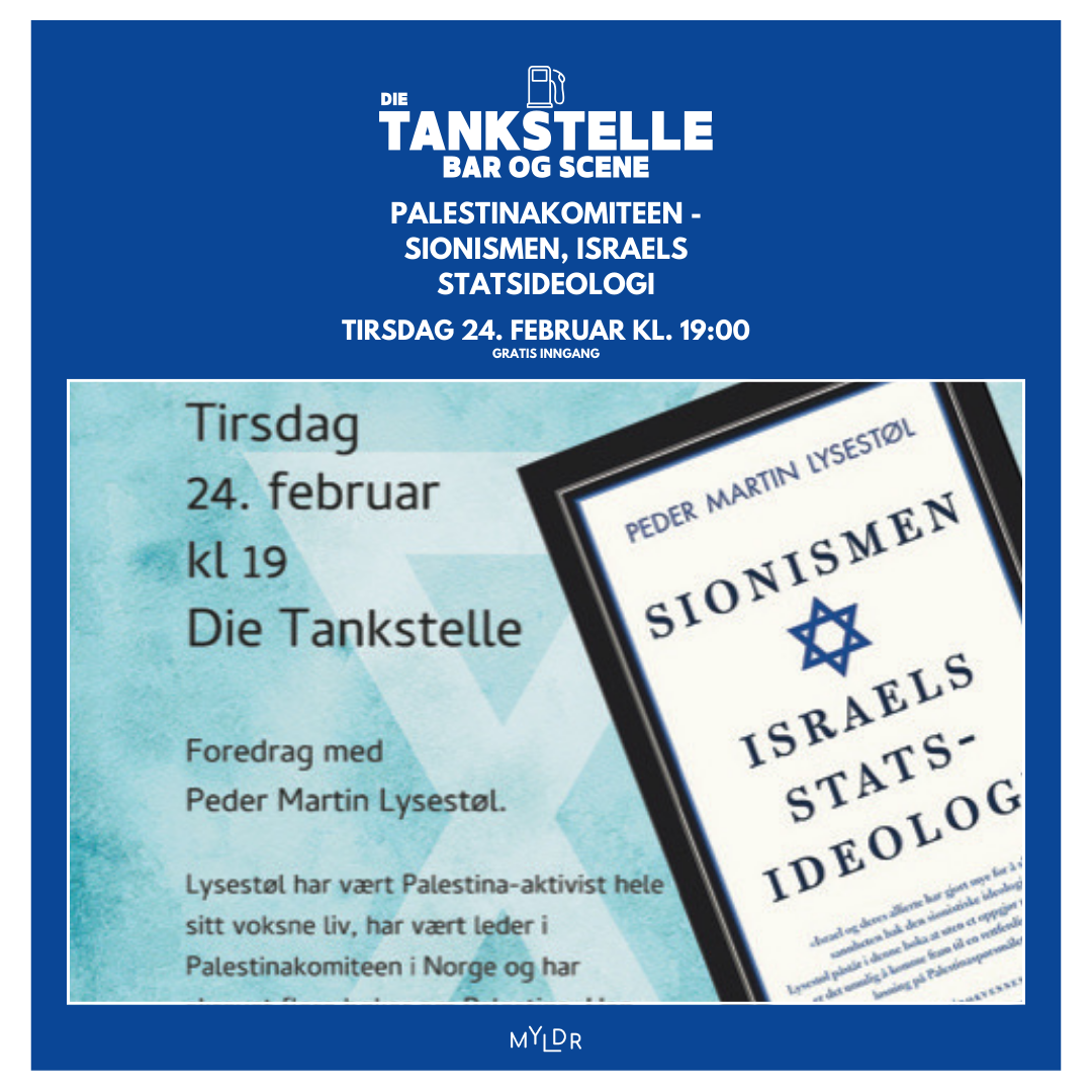 PALESTINAKOMITEEN - SIONISMEN