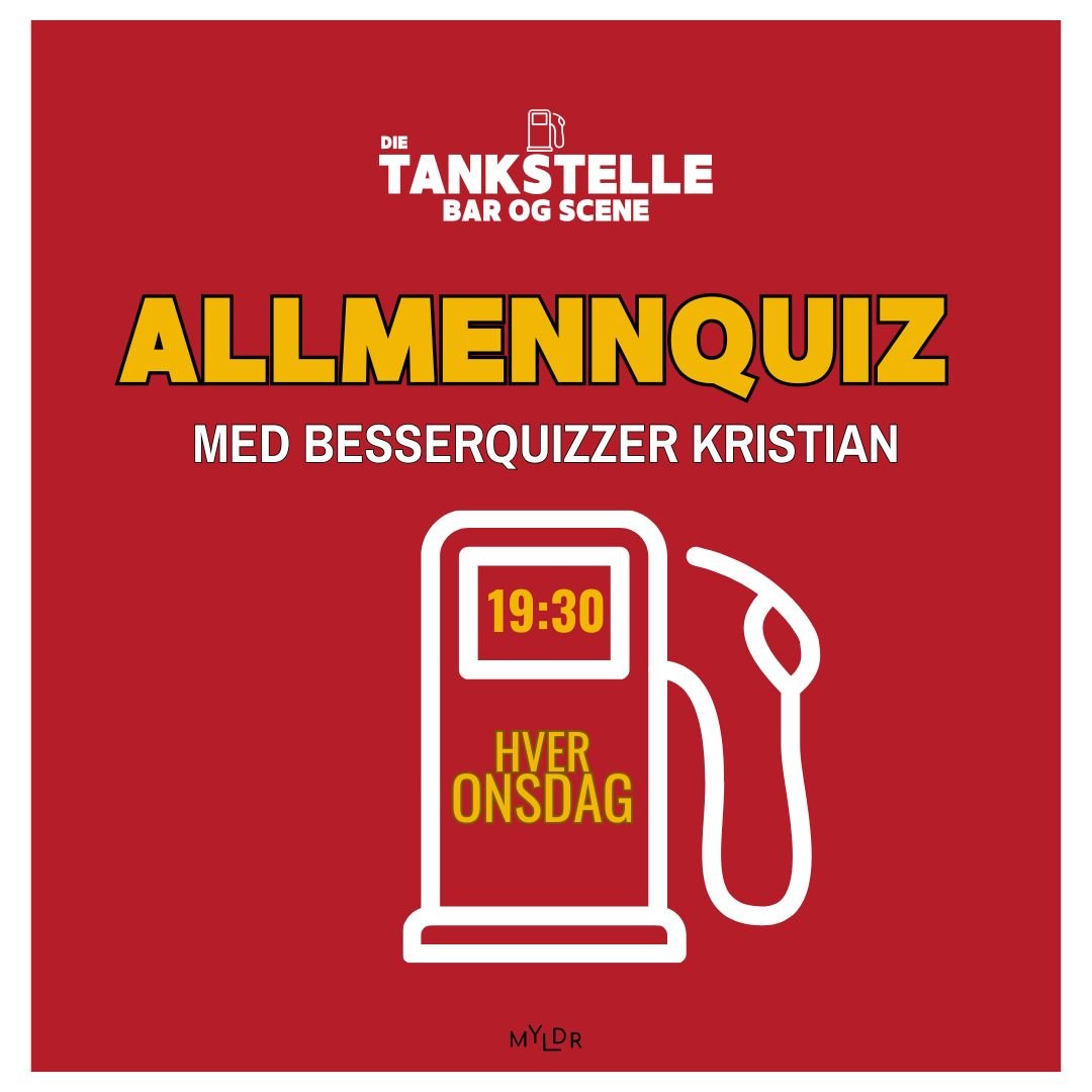 Allmennquiz i Molde – Hver onsdag på Die Tankstelle