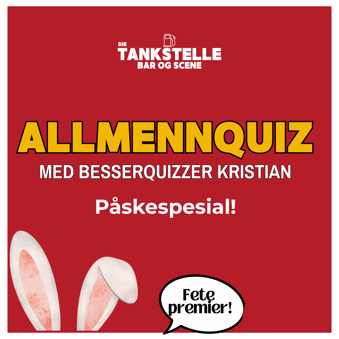 Allmennquiz i Molde – Påskespesial på Die Tankstelle