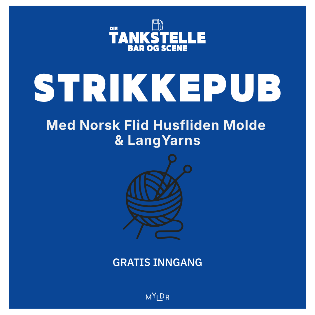 Strikkepub i Molde – sosial kveld på Die Tankstelle 