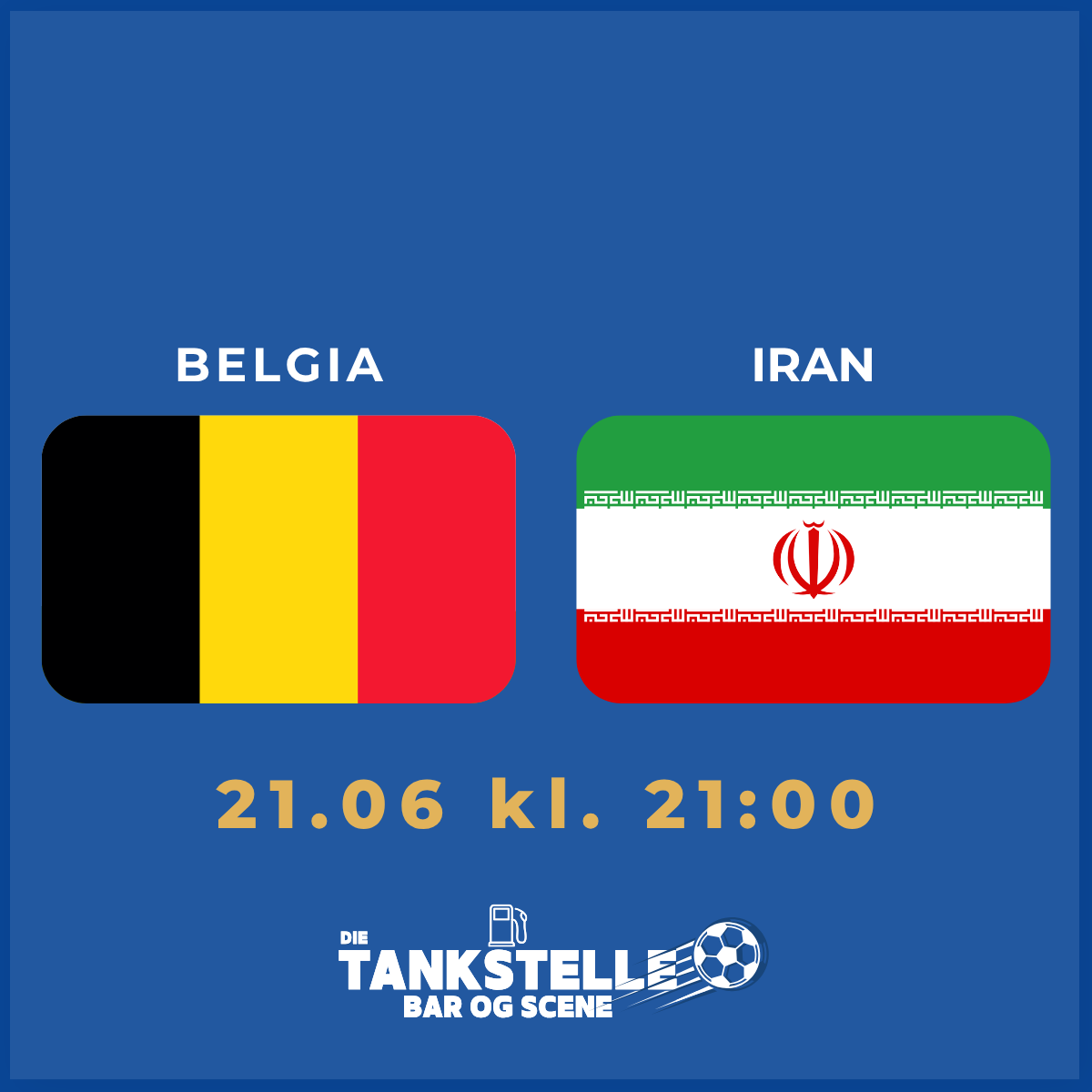 BELGIA - IRAN