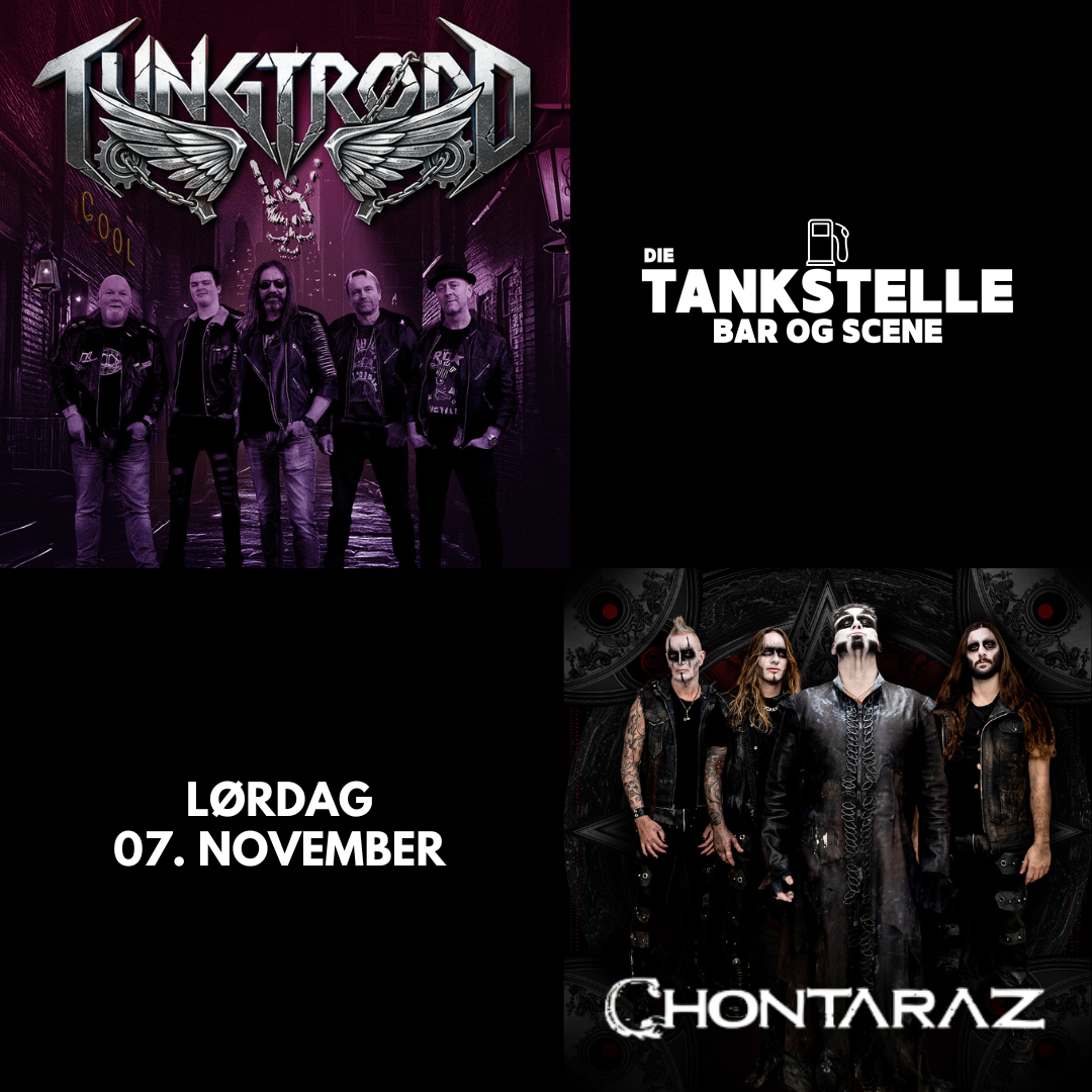 Rock &amp; Metal Night i Molde | CHONTARAZ + Tungtrødd