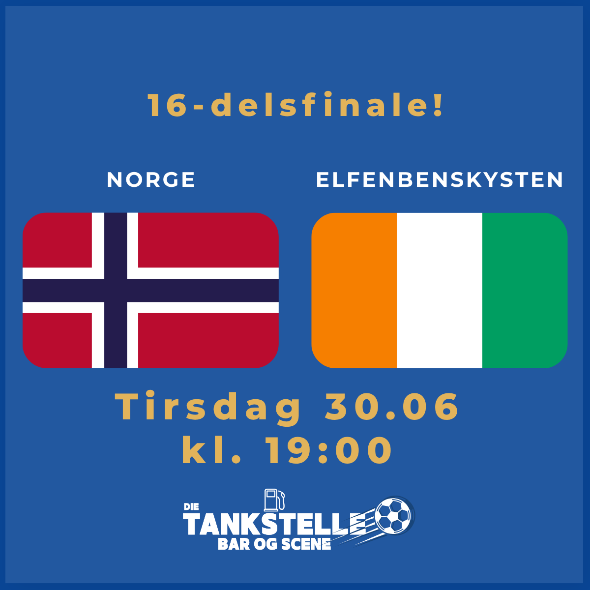 NORGE - ELFENBENSKYSTEN: BORDRESERVASJON FULT -KUN DROP-IN TILGJENGELIG -