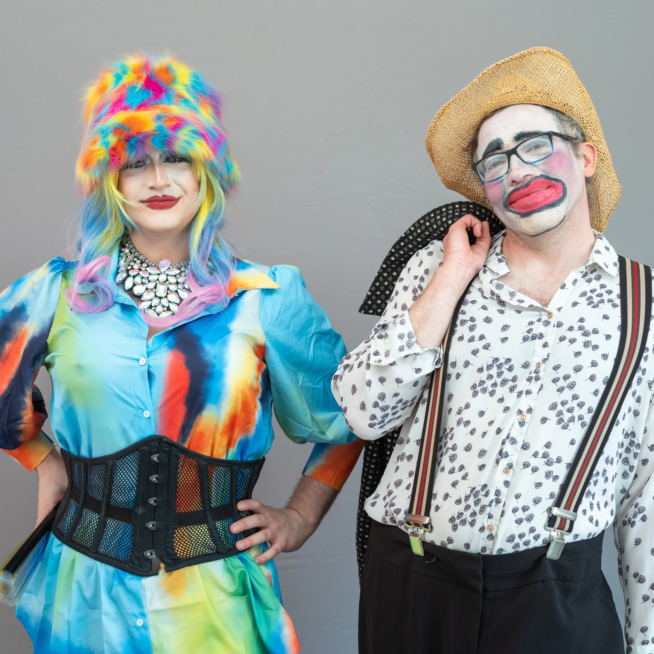 Gutterslut & Jacques
Colwyn Bay Pride, May 2024