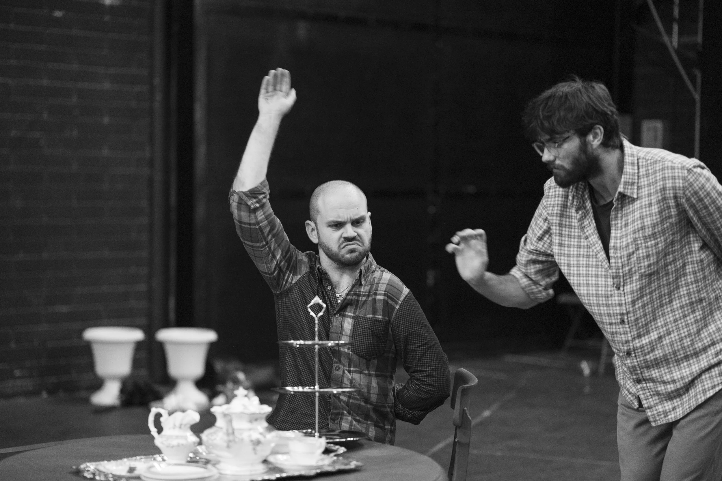 The Importance of Being Earnest rehearsals