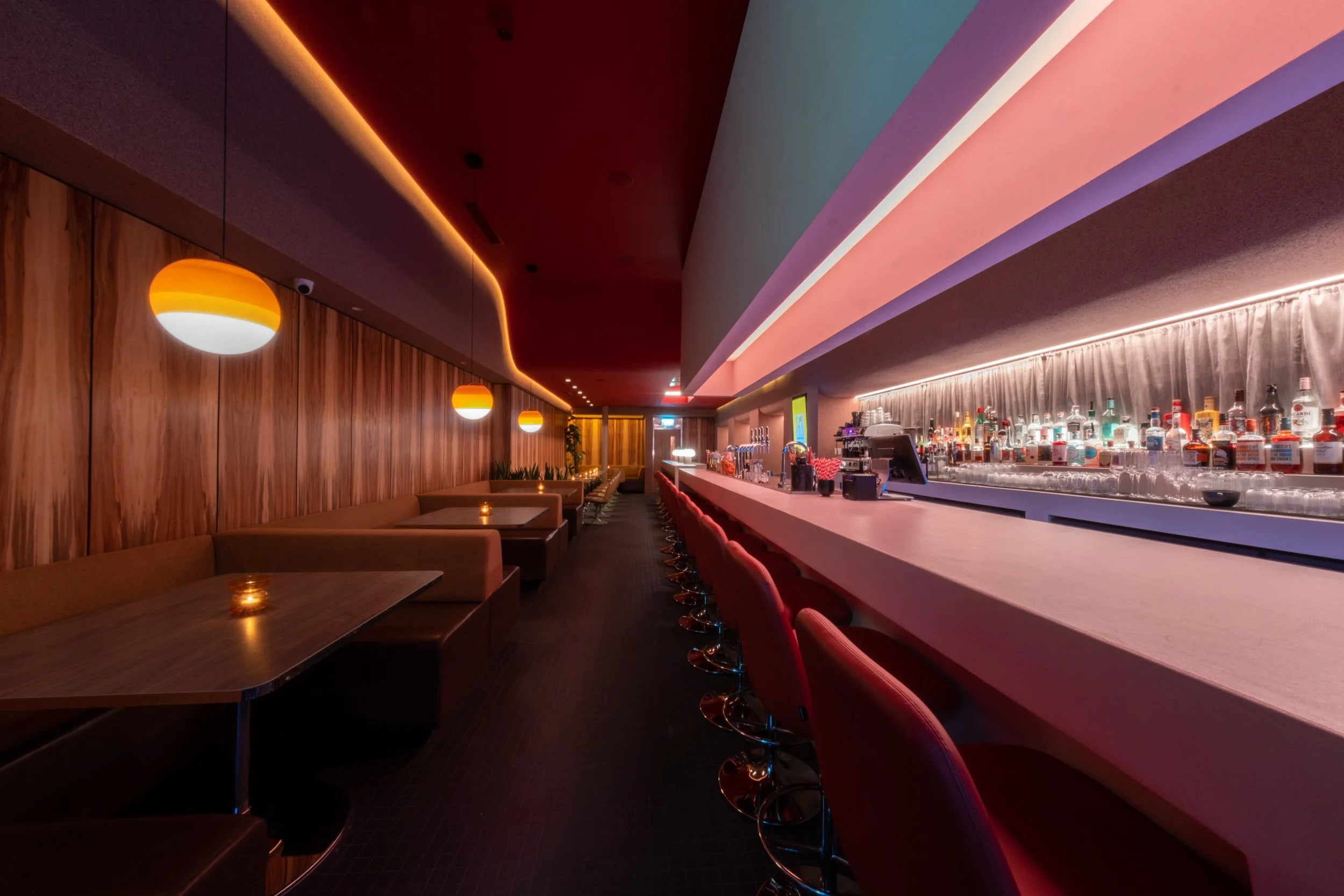 Aperitivo, Liverpool. Design by R2A