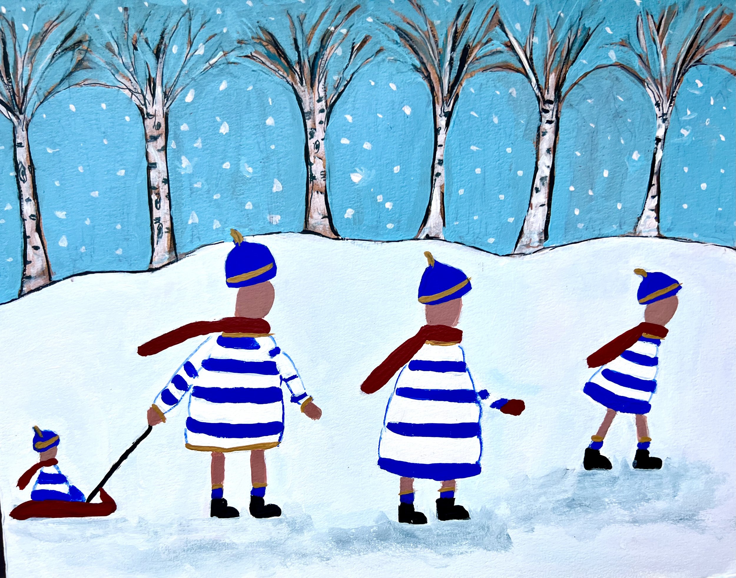 The skating party