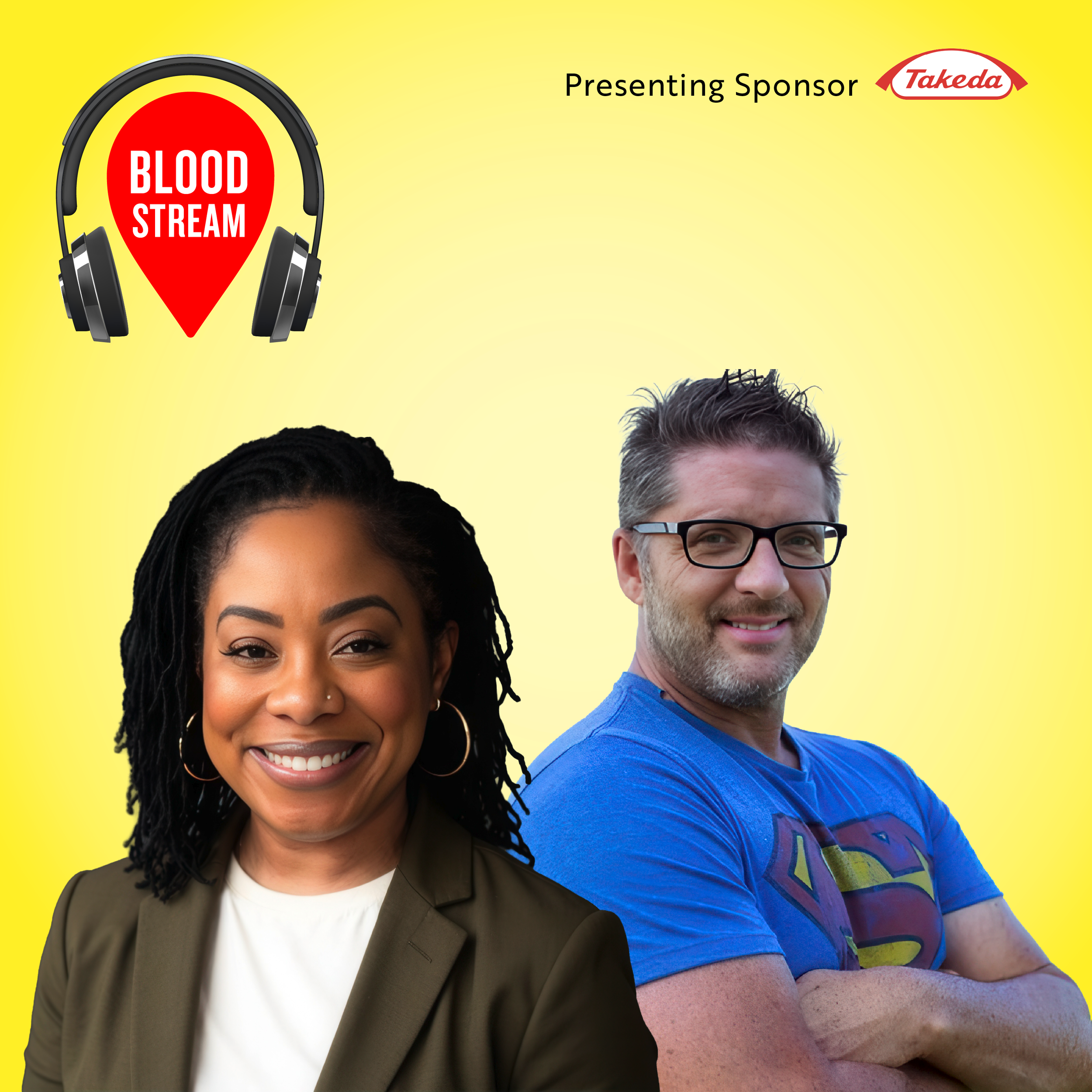 Blood Brother Michael Eck and HFA’s Education Manager, Robyn Kebede