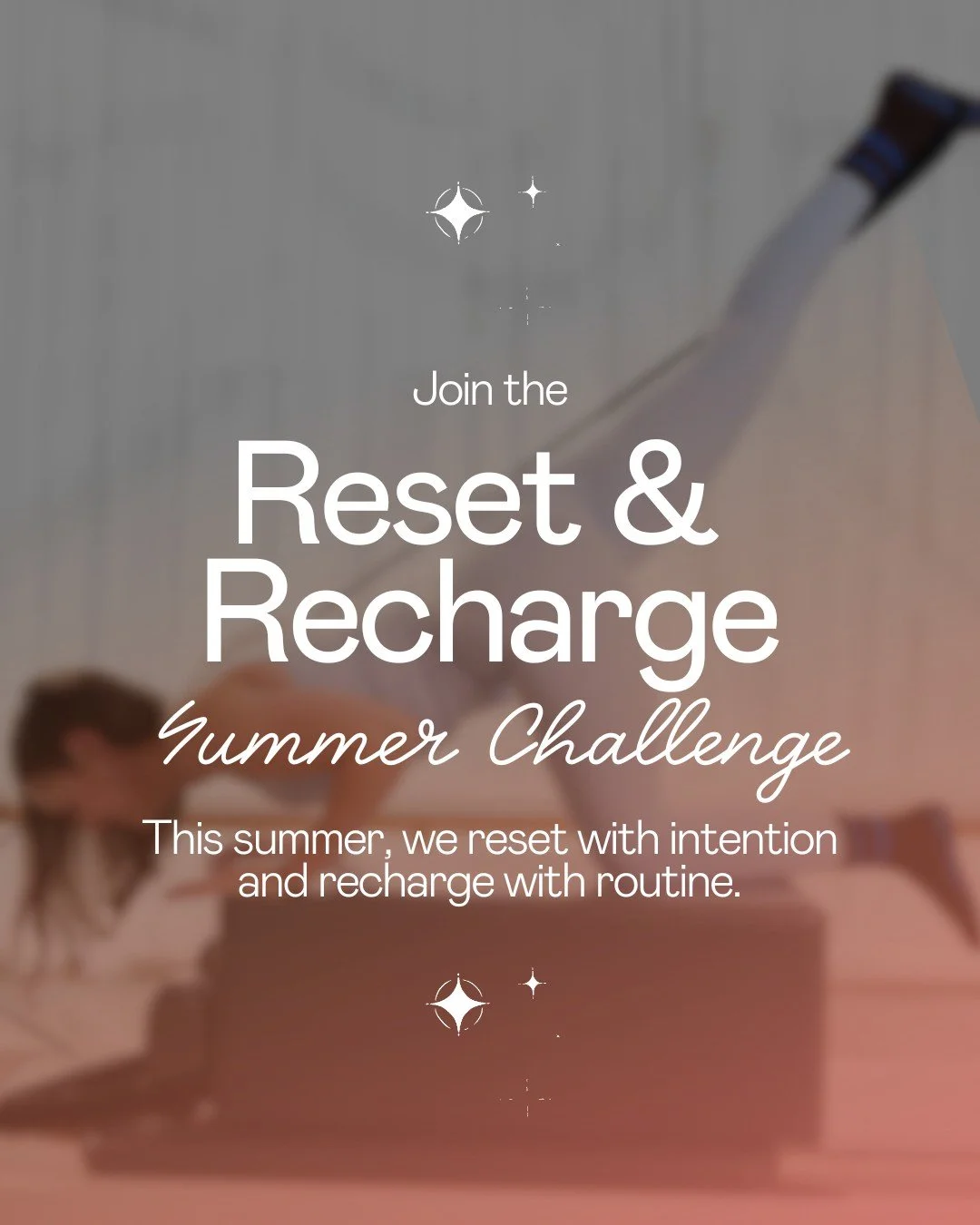 New year. Same excuses? Not this time. 💪

The Reset &amp; Recharge Summer Challenge is about doing something different, now. 

This summer, commit to your own goal of 3-7 classes per week for four weeks from 5 January to 1 February, and turn your 20