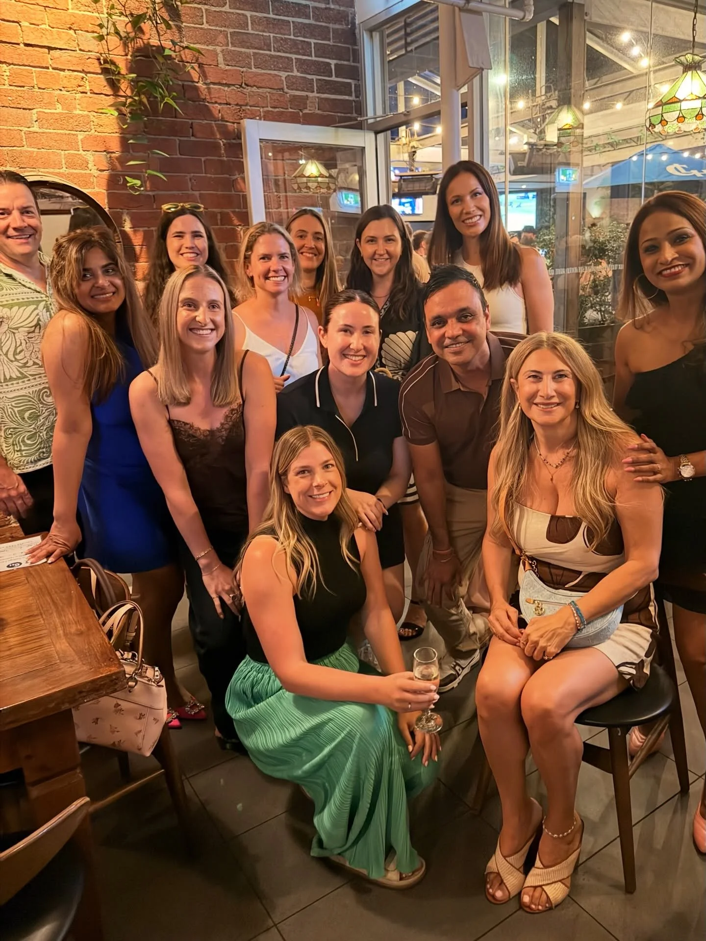 Not every fitness win comes from the workout itself.

Sometimes it comes from a Saturday night celebration.
Clients and instructors coming together, not for class, but to connect.
To laugh, chat, and get to know each other beyond the studio walls.

T