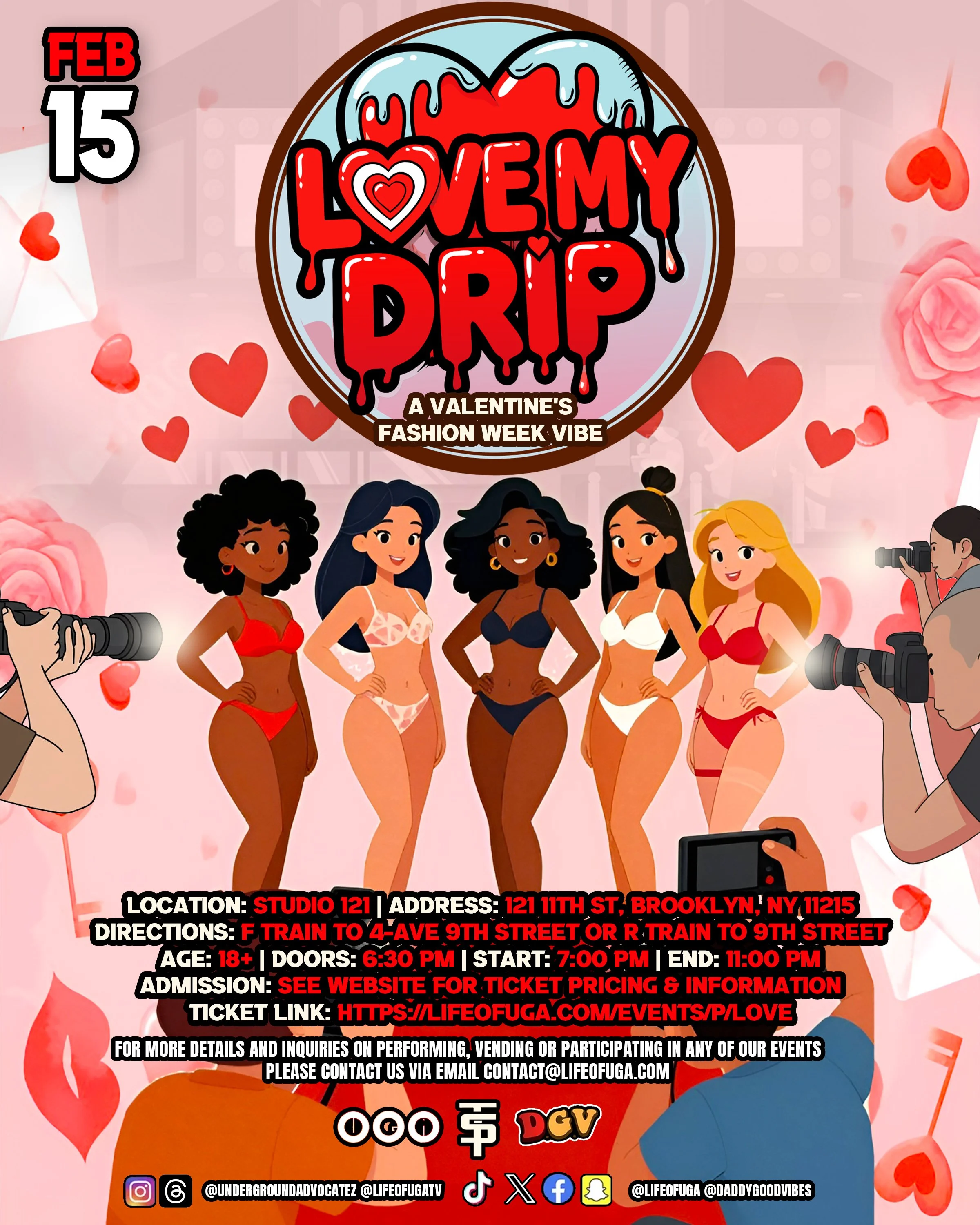 Love My Drip: A Valentine's Fashion Week Vibe