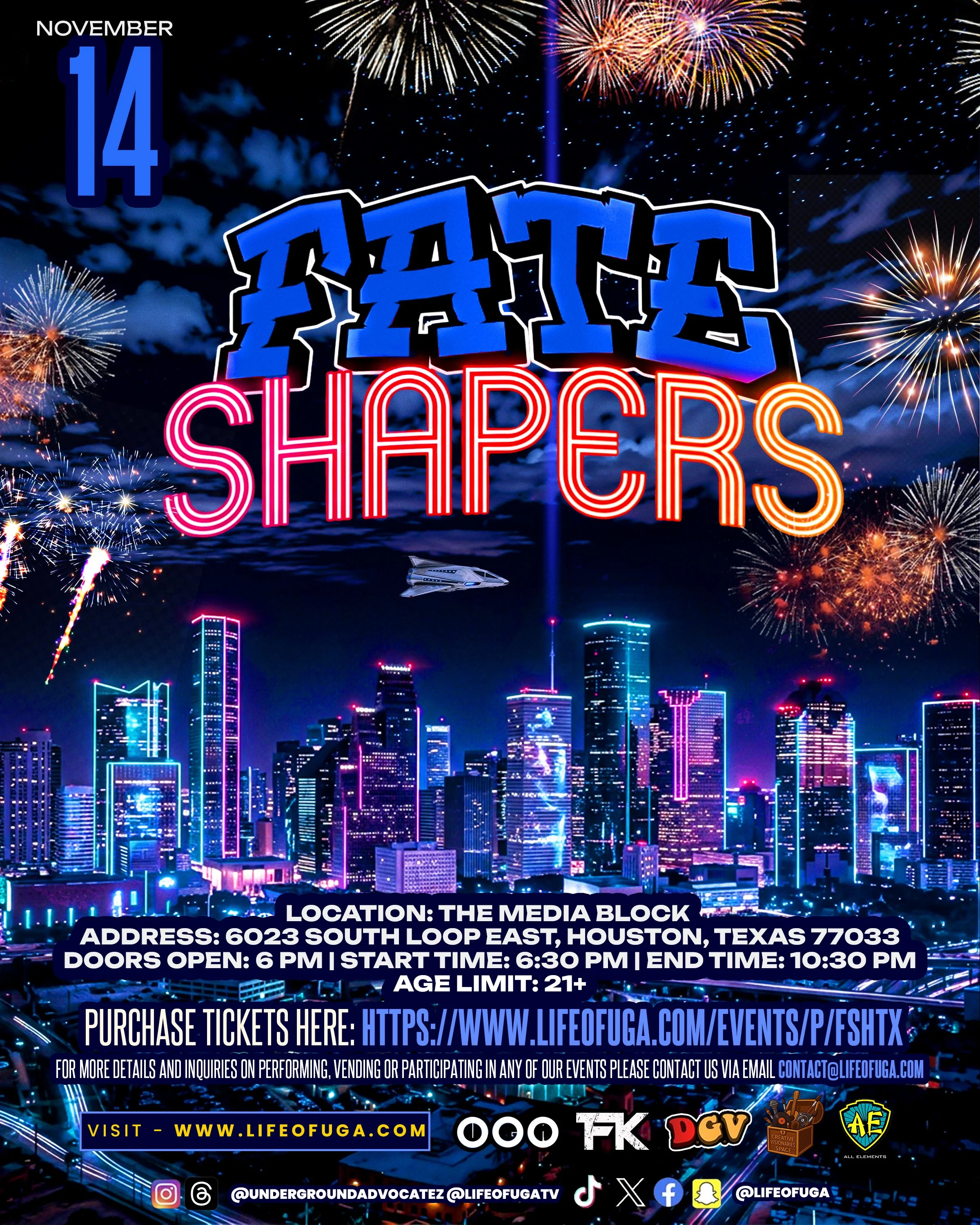 Fate Shapers: The Creator Meet-Up Mixer (HTX)