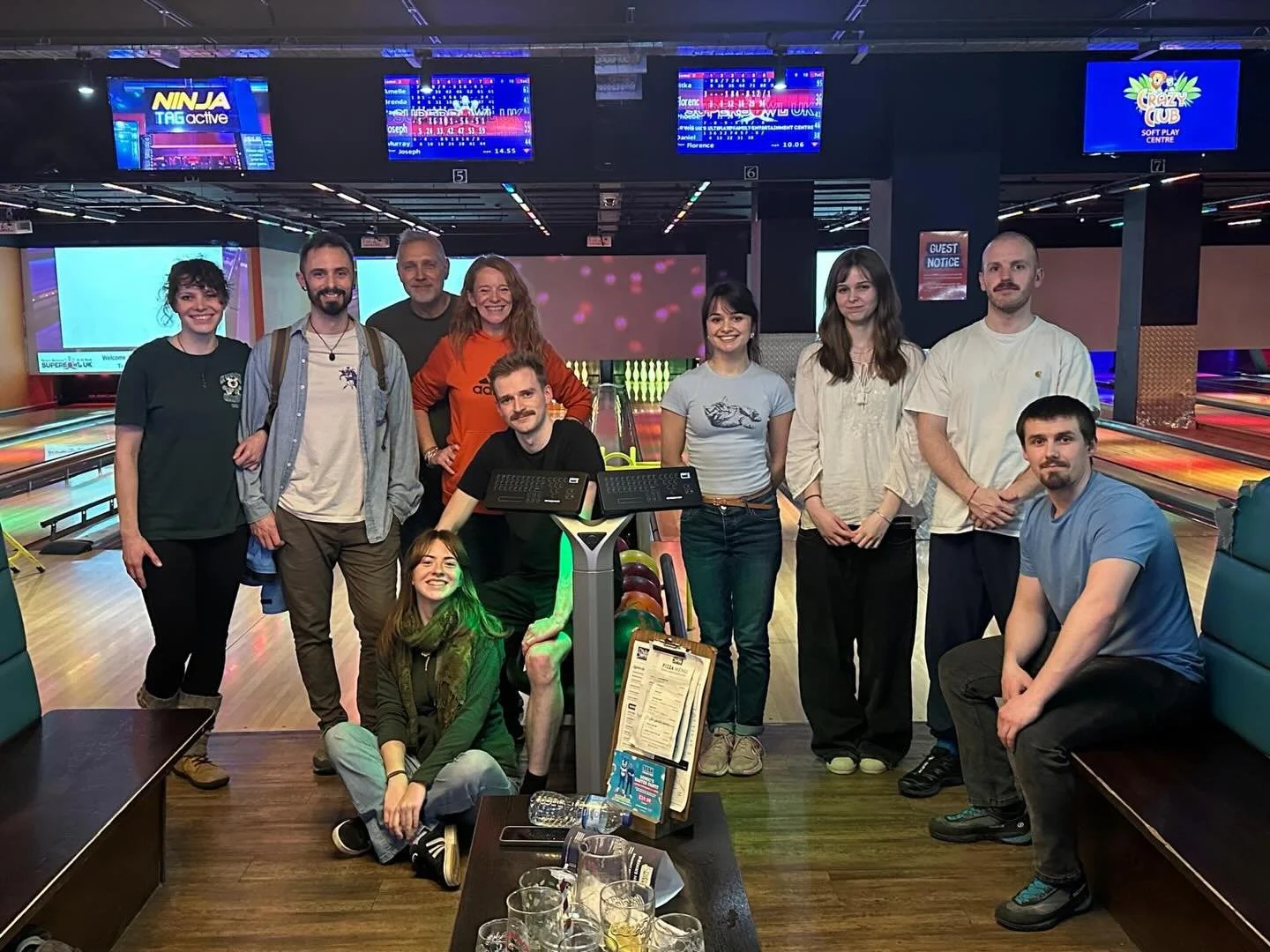 What a lovely belated Christmas party 🎄 Bowling, Ninja Tag, and a fabulous meal&mdash;so good to spend time together and have fun. We all needed that!