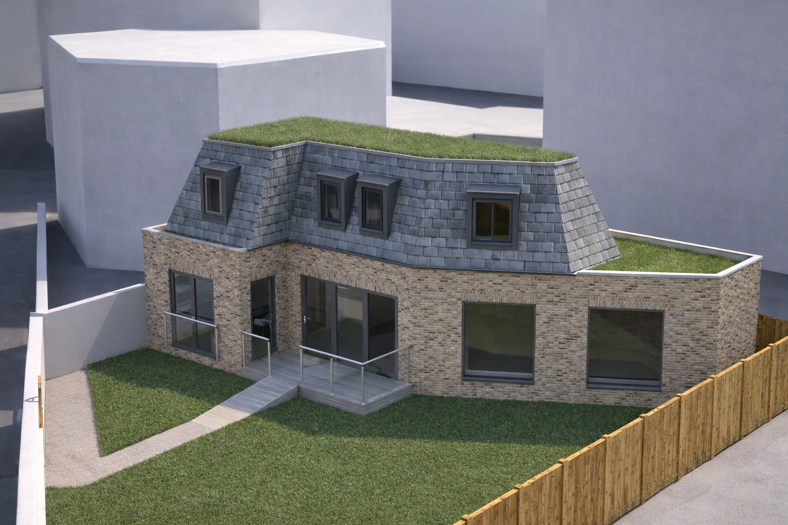 Stockwell Avenue - New House, Lambeth