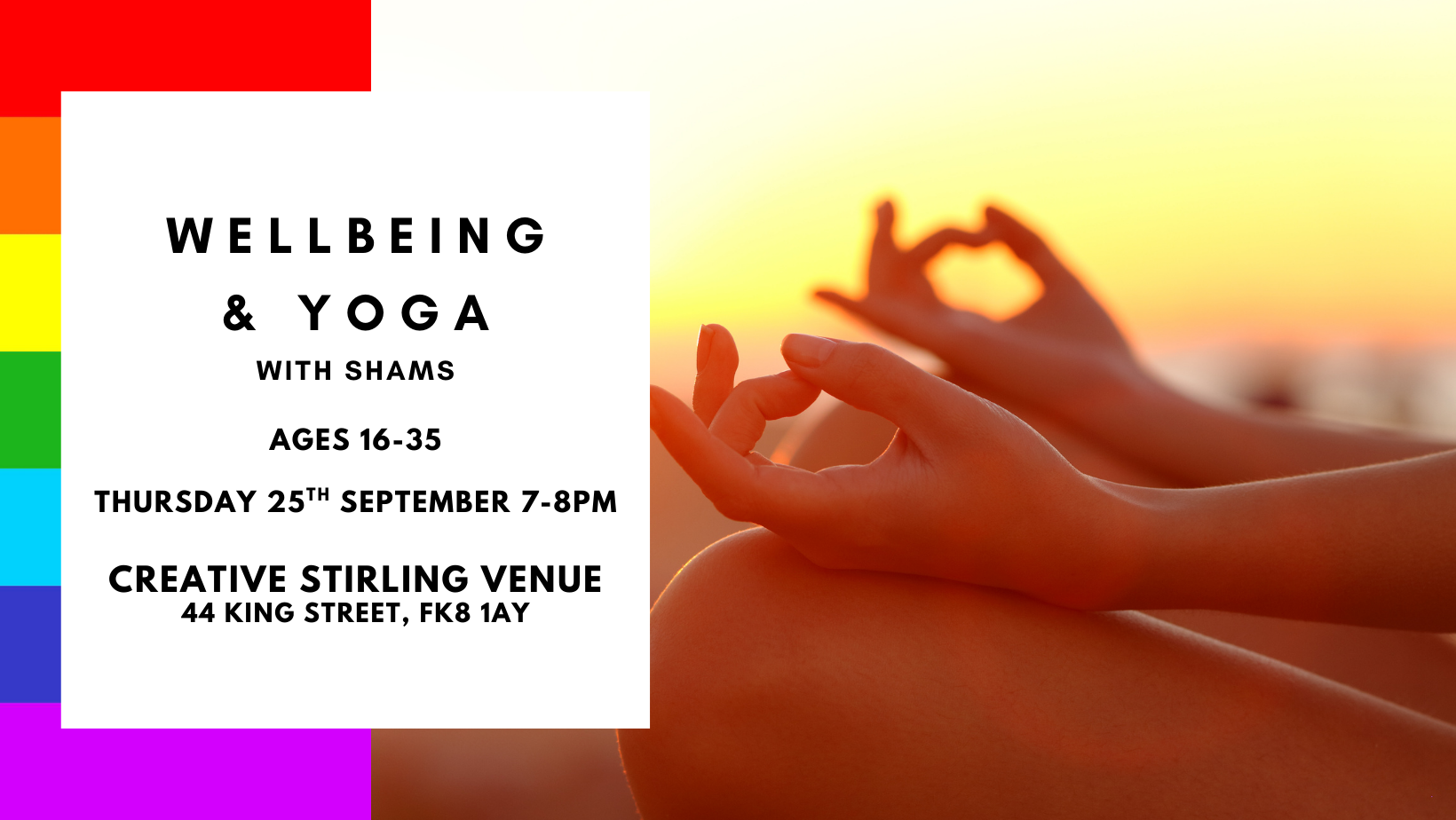 Wellbeing & Yoga with Shams