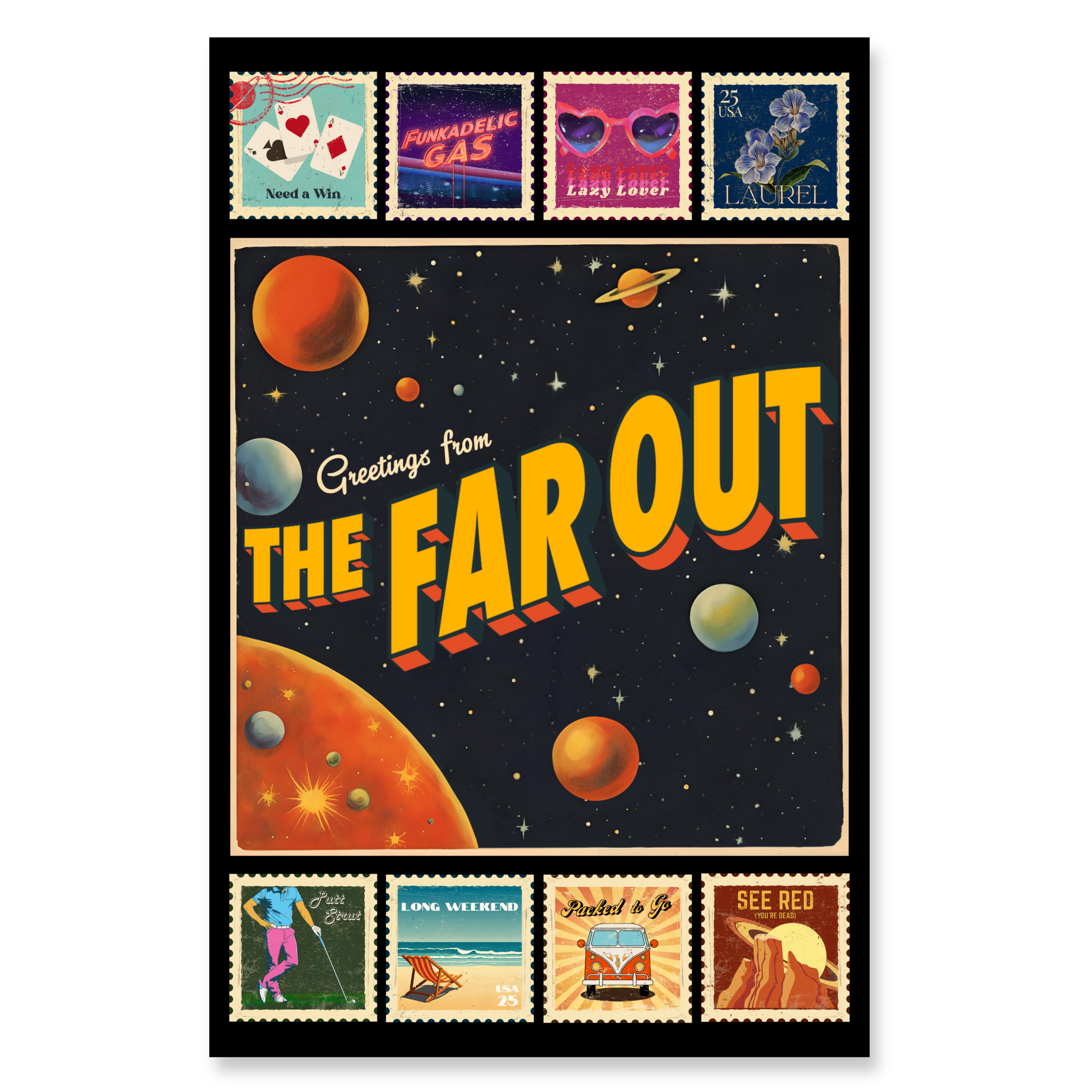 'Greetings from...' Album Art Poster