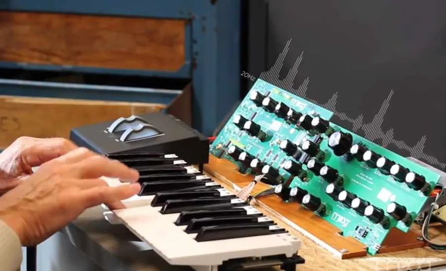 Professor Herb Deutsch Demos Next Moog Synthesizer Prototype