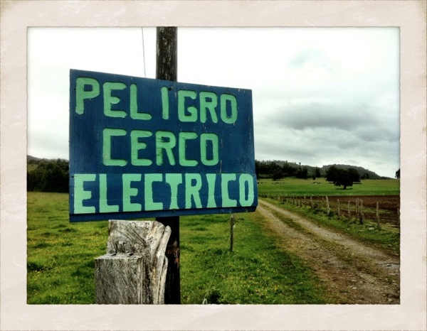 Peligro Cerco Electrico