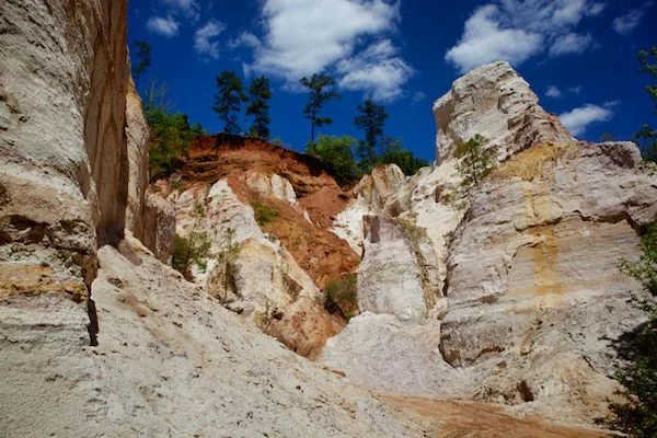 Unexpected Vistas of Providence Canyon, Lumpkin, Georgia