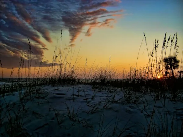 Beach Sunset in Ft. Walton, Florida