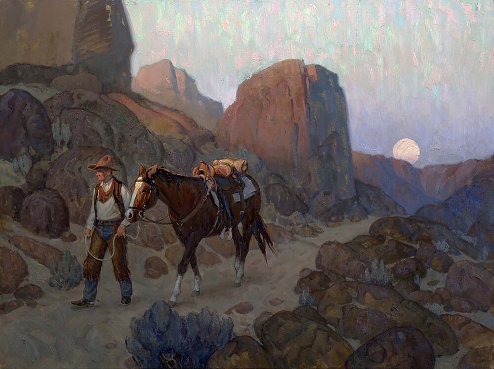 Together We'll Go | 24x32 inches | Oil | © Eric Bowman