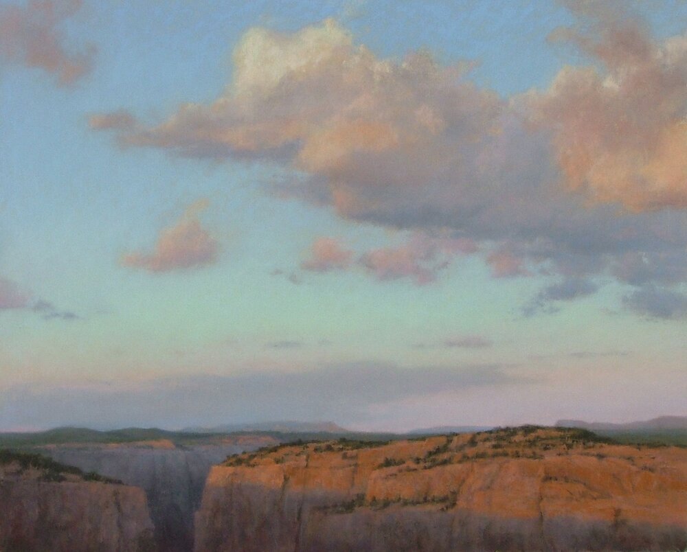 Canyon Drifters | 16x20 inches | Pastel | © Denise LaRue Mahlke
