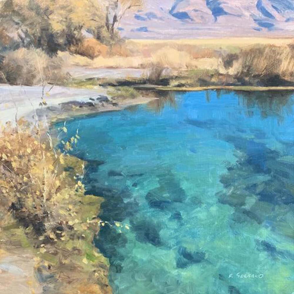 Artesian Waters | 12x12 inches | Oil | © Frank Serrano