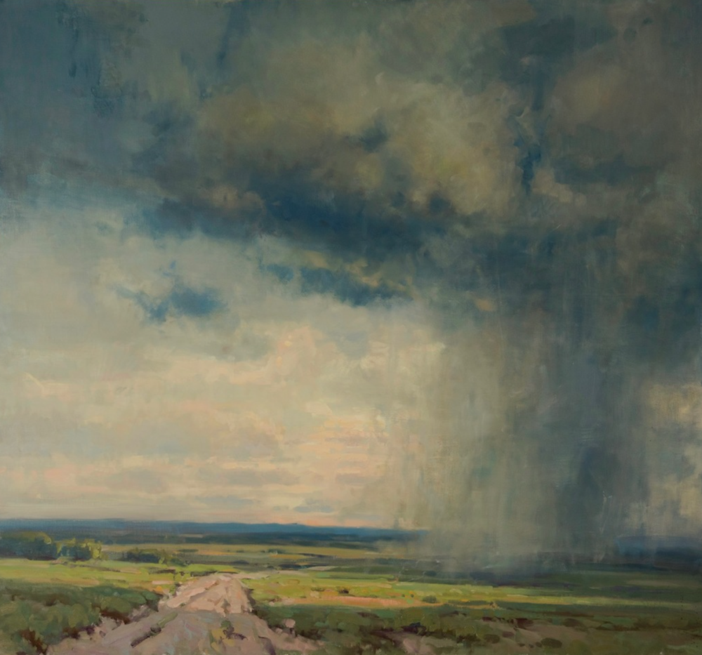 Prairie Storm | 48x52 inches | Oil | © Scott L. Christensen