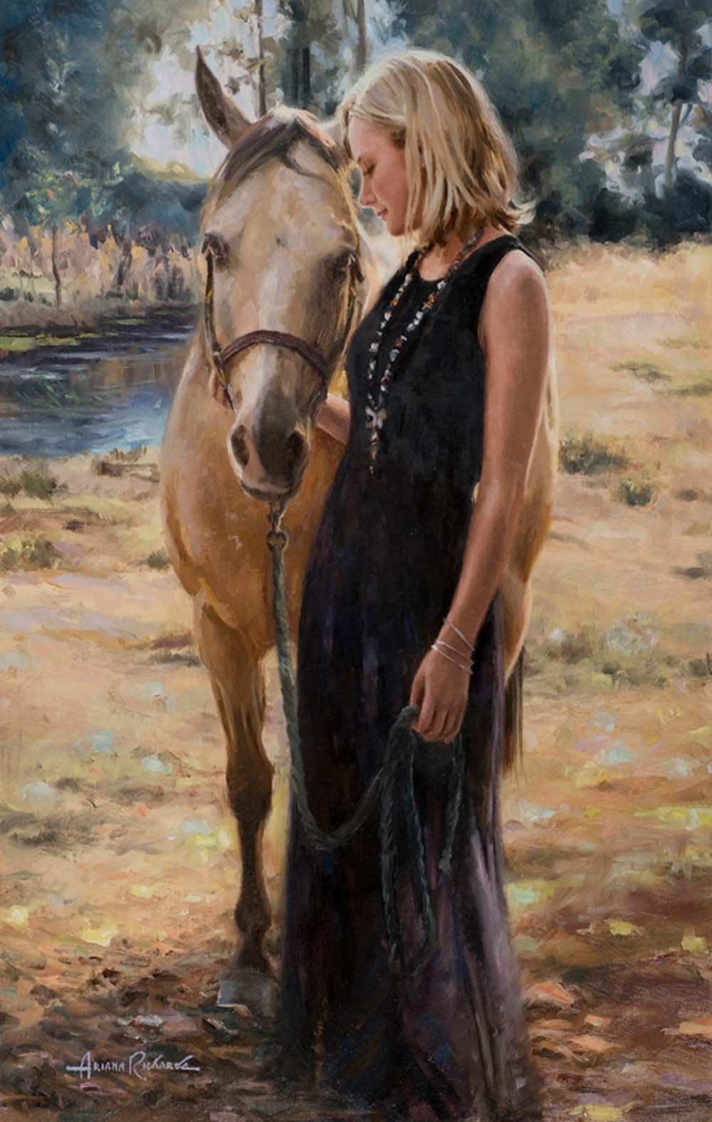 The Secret | Oil | © Ariana Richards