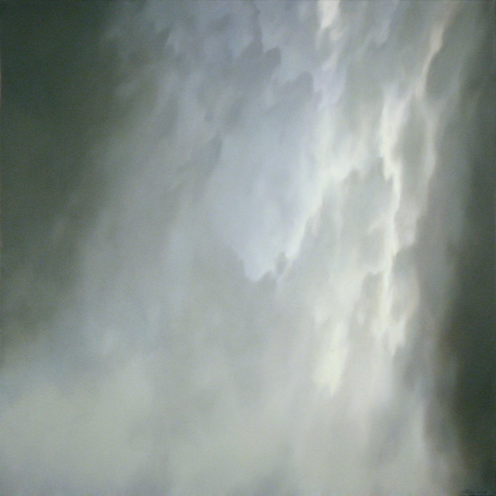 Veil Falls | 30 x 30" | oil on canvas | © Mitchell Albala