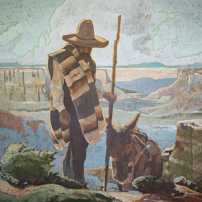 Mesa Brisa | 48 x 48 in | Oil on Linen | © s.m. chavez