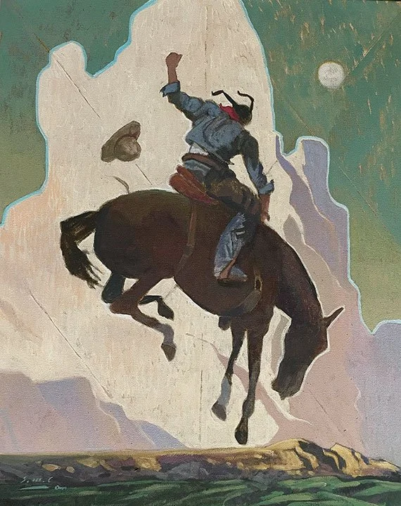 Over Sheep Mountain | 20 x 16 in | Oil on Linen | © s.m. chavez