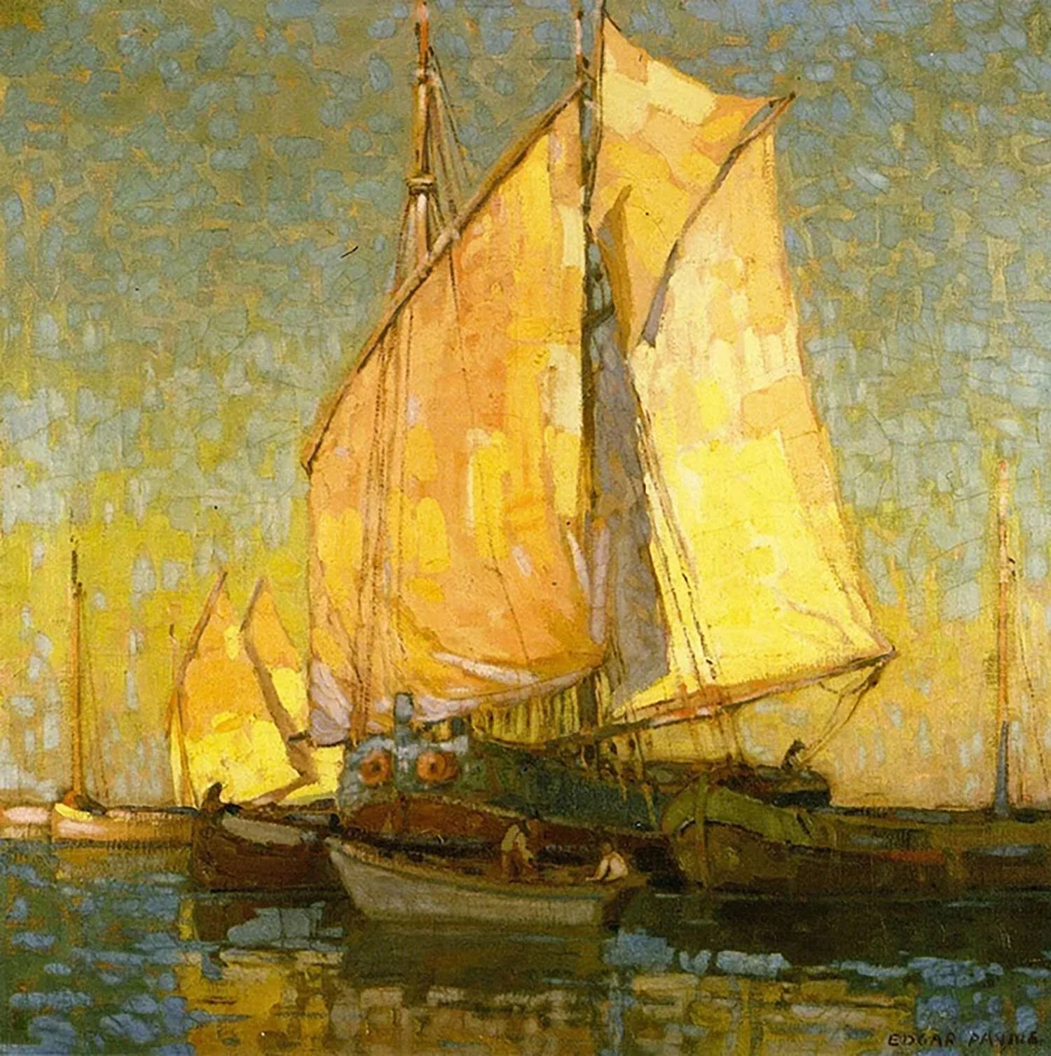 Illustration 10 – Drying Sails