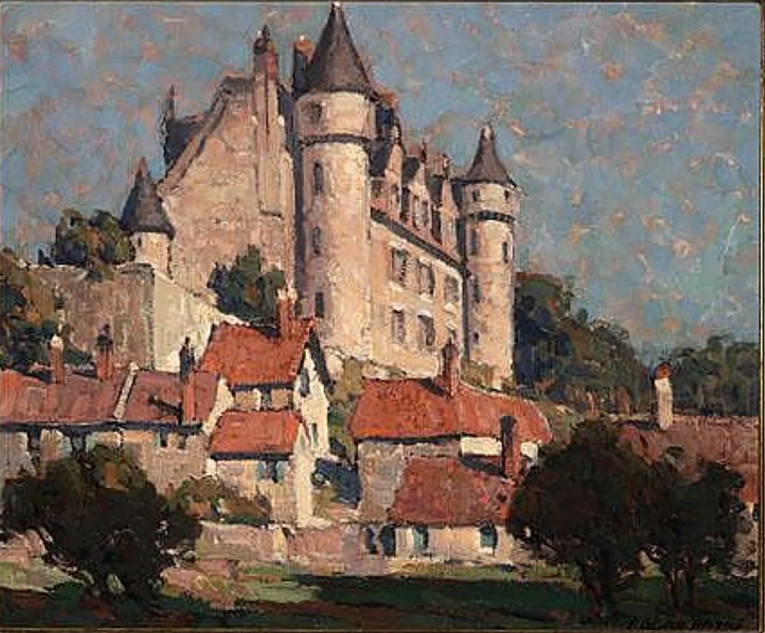 Illustration 1 – Chateau at Montresor