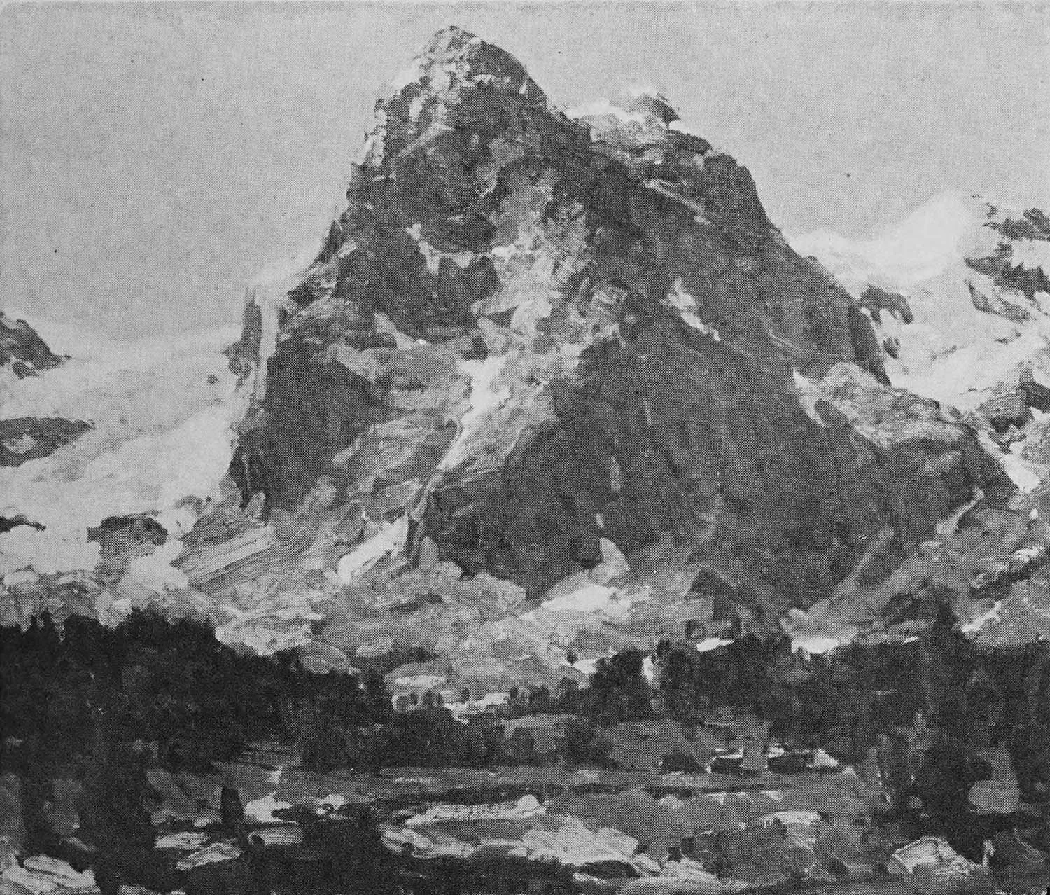 Illustration 6 – A Rugged Peak